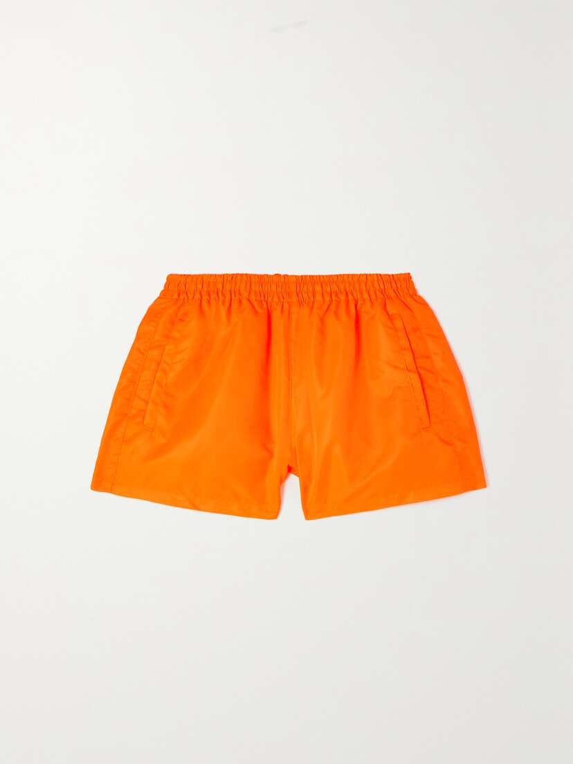 The Frankie Shop Perla Neon Shell Shorts