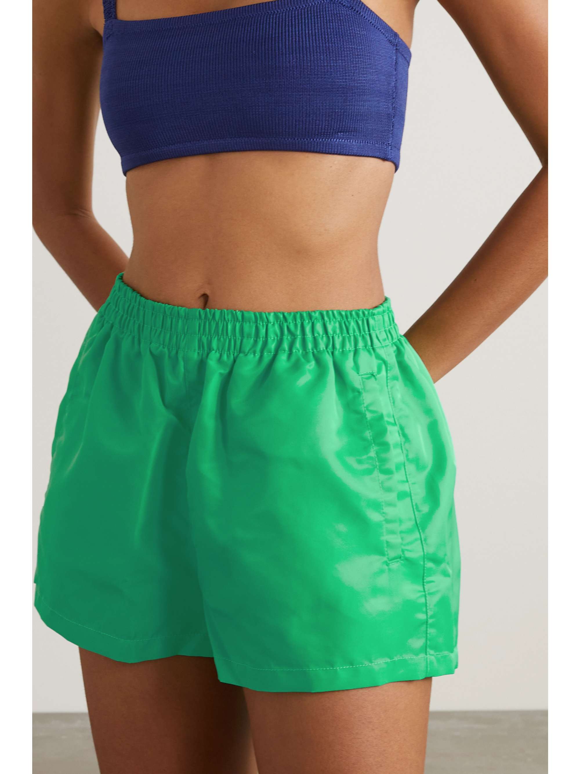THE FRANKIE SHOP Perla shell shorts NETAPORTER