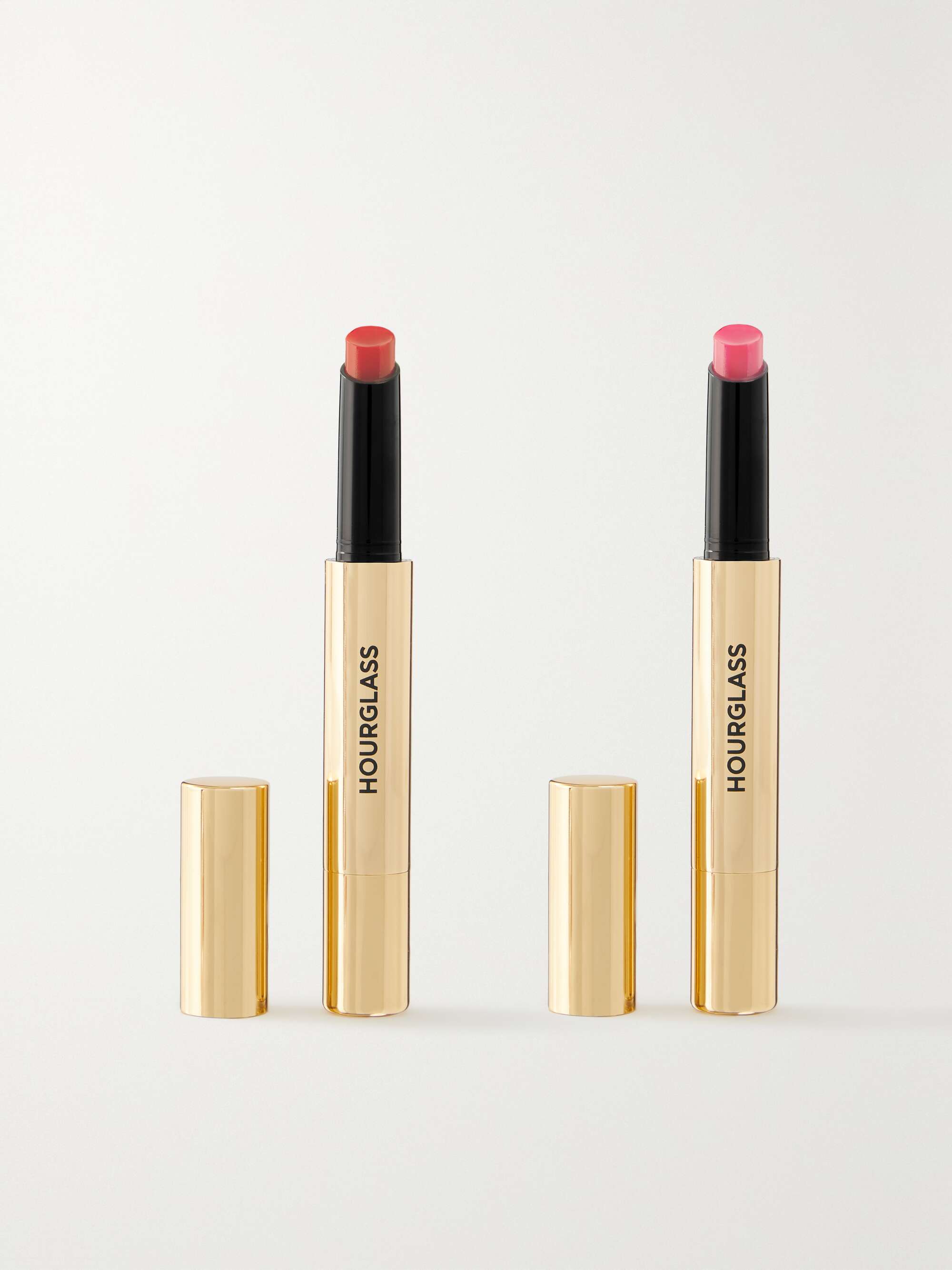 HOURGLASS Phantom Volumizing Glossy Balm Duo Haze 135 and Crave 140 NETAPORTER