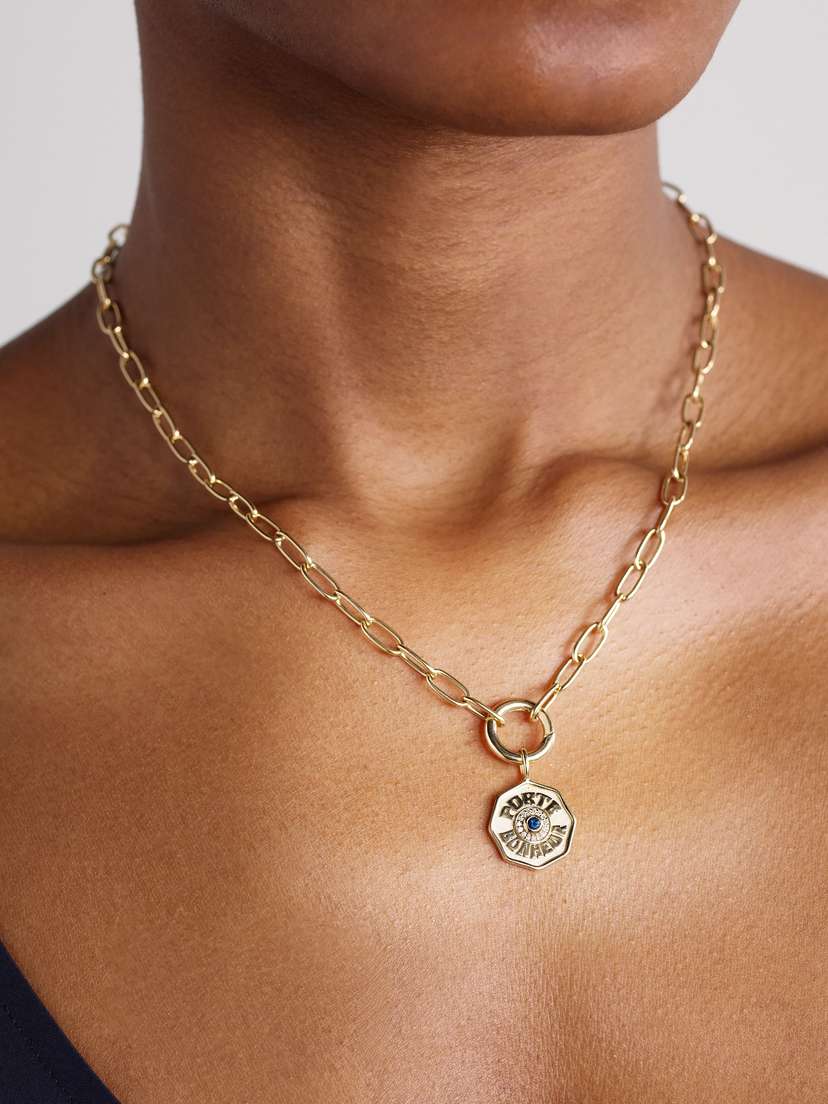 Marlo Laz | 03T04W479YF | Gold | Porte Bonheur Mini 14-karat Gold