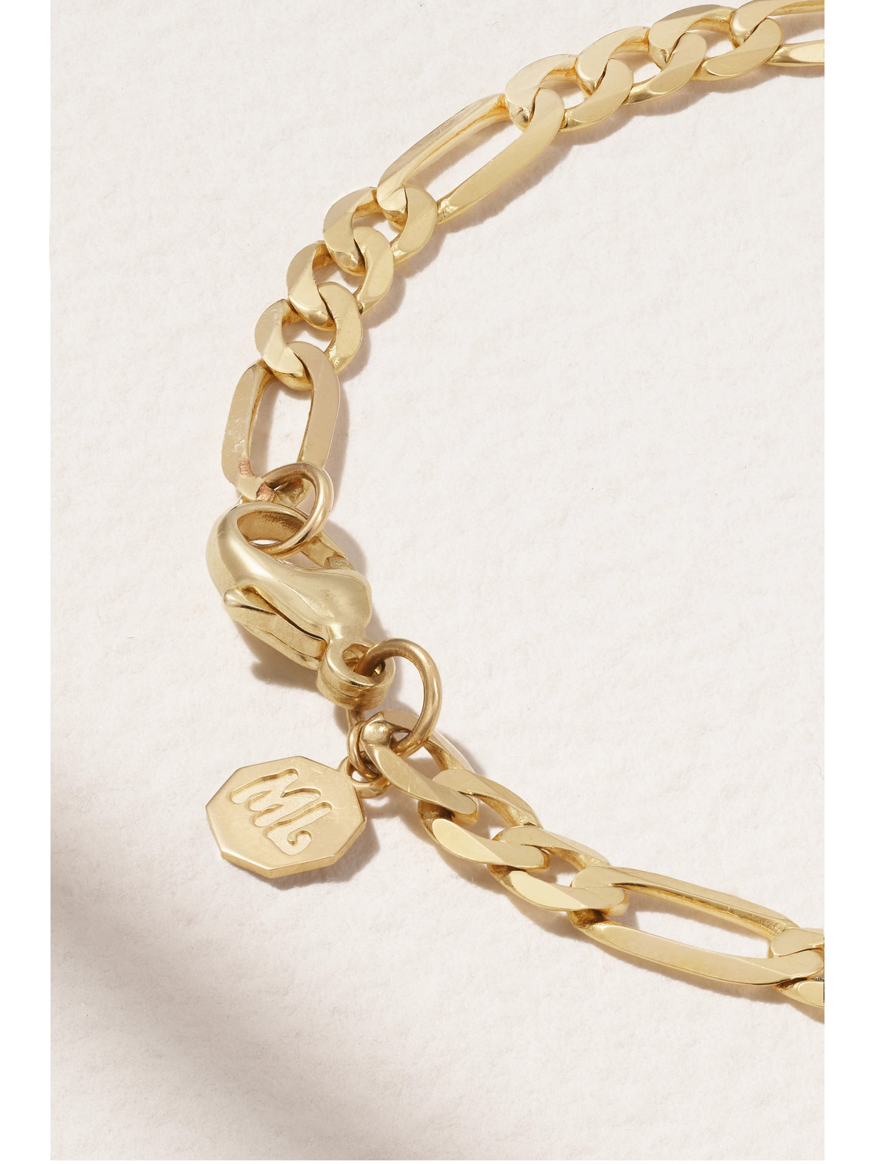 Marlo Laz Mini En Route 14-karat Gold, Tourmaline And Diamond Bracelet In Gold