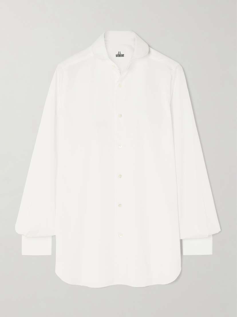 Sebline Cotton-poplin Shirt - x large