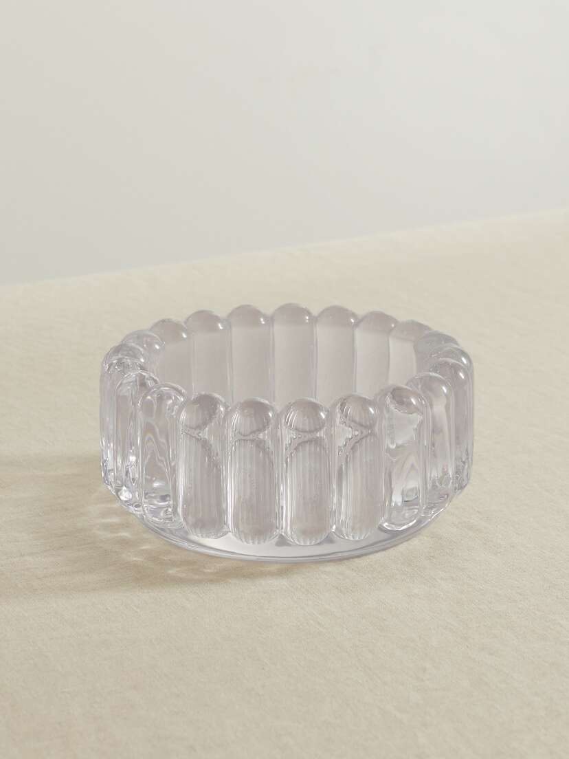 Tom Dixon Press Small Fluted Glass Bowl