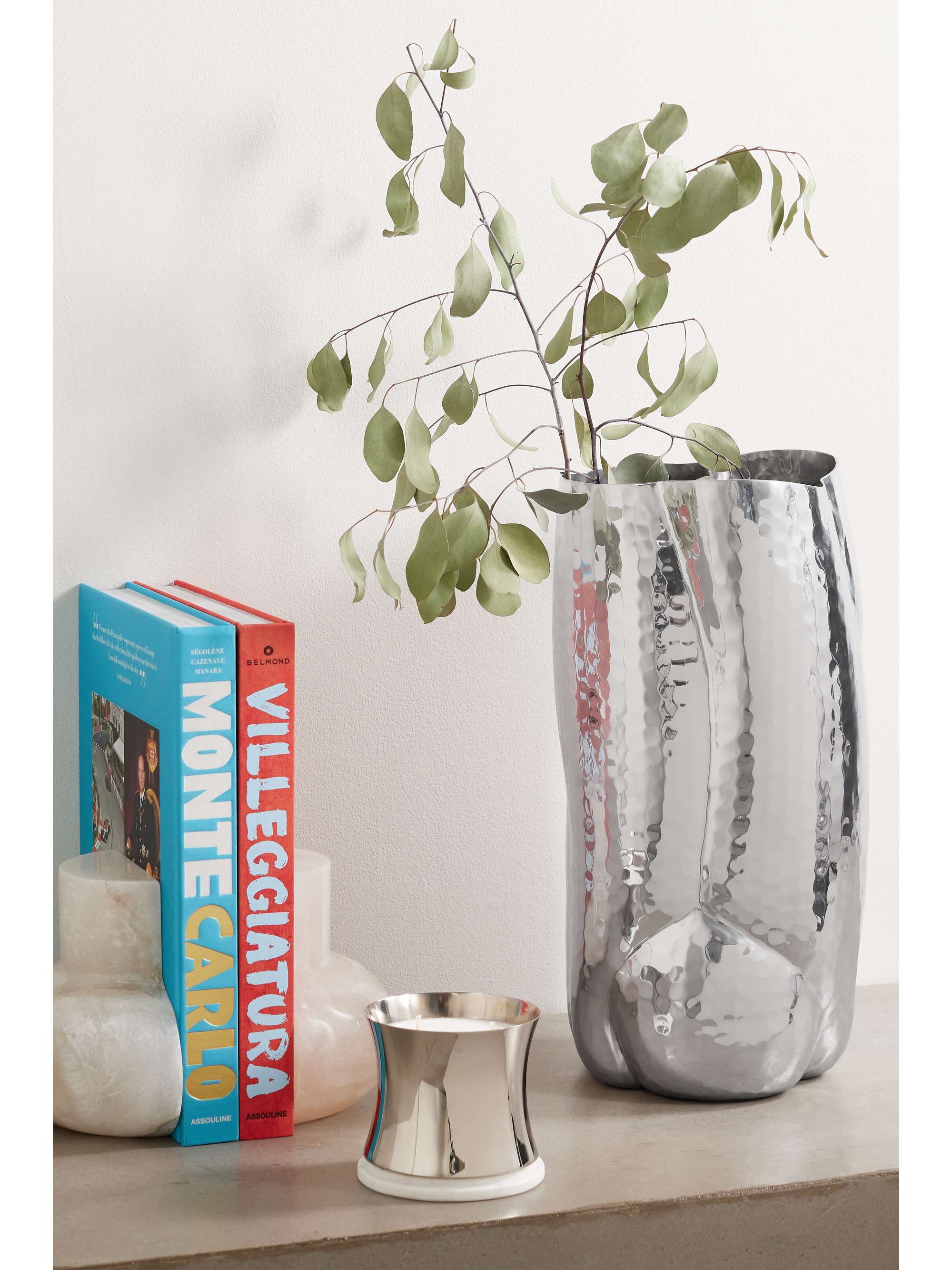 TOM DIXON Cloud tall aluminum vase NETAPORTER