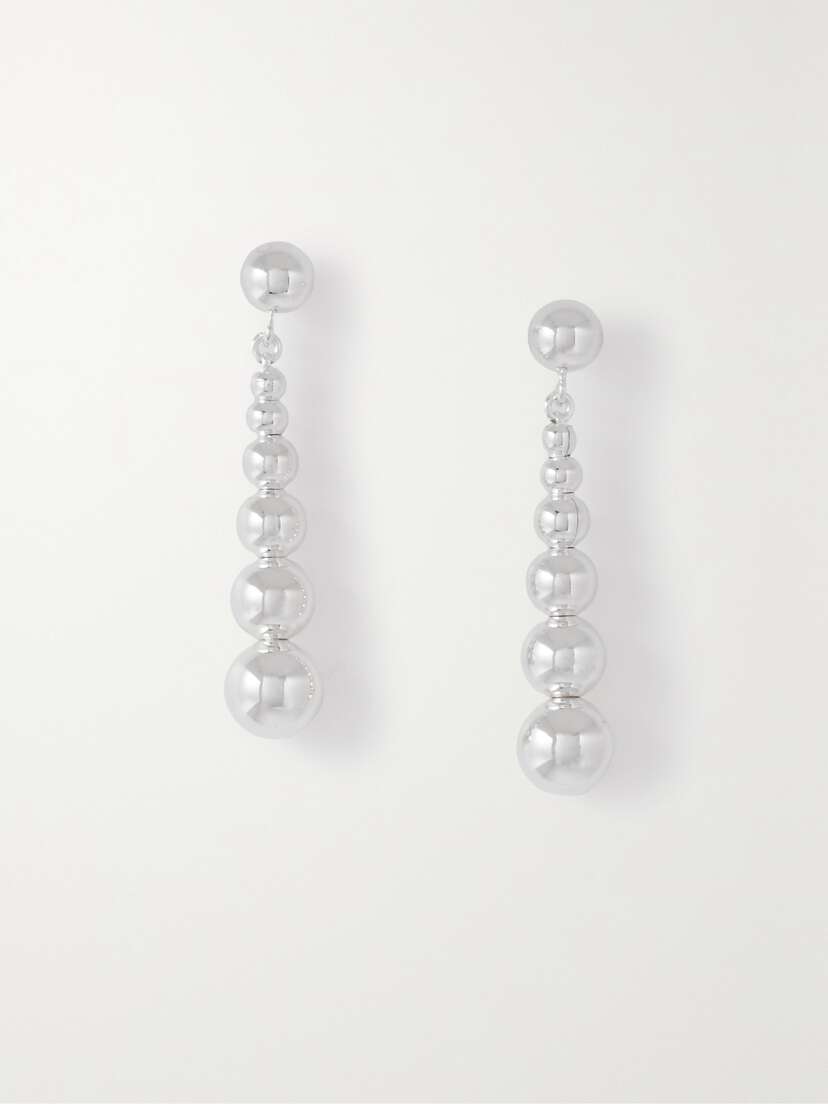 LIÉ STUDIO The Rebecca Silver Earrings