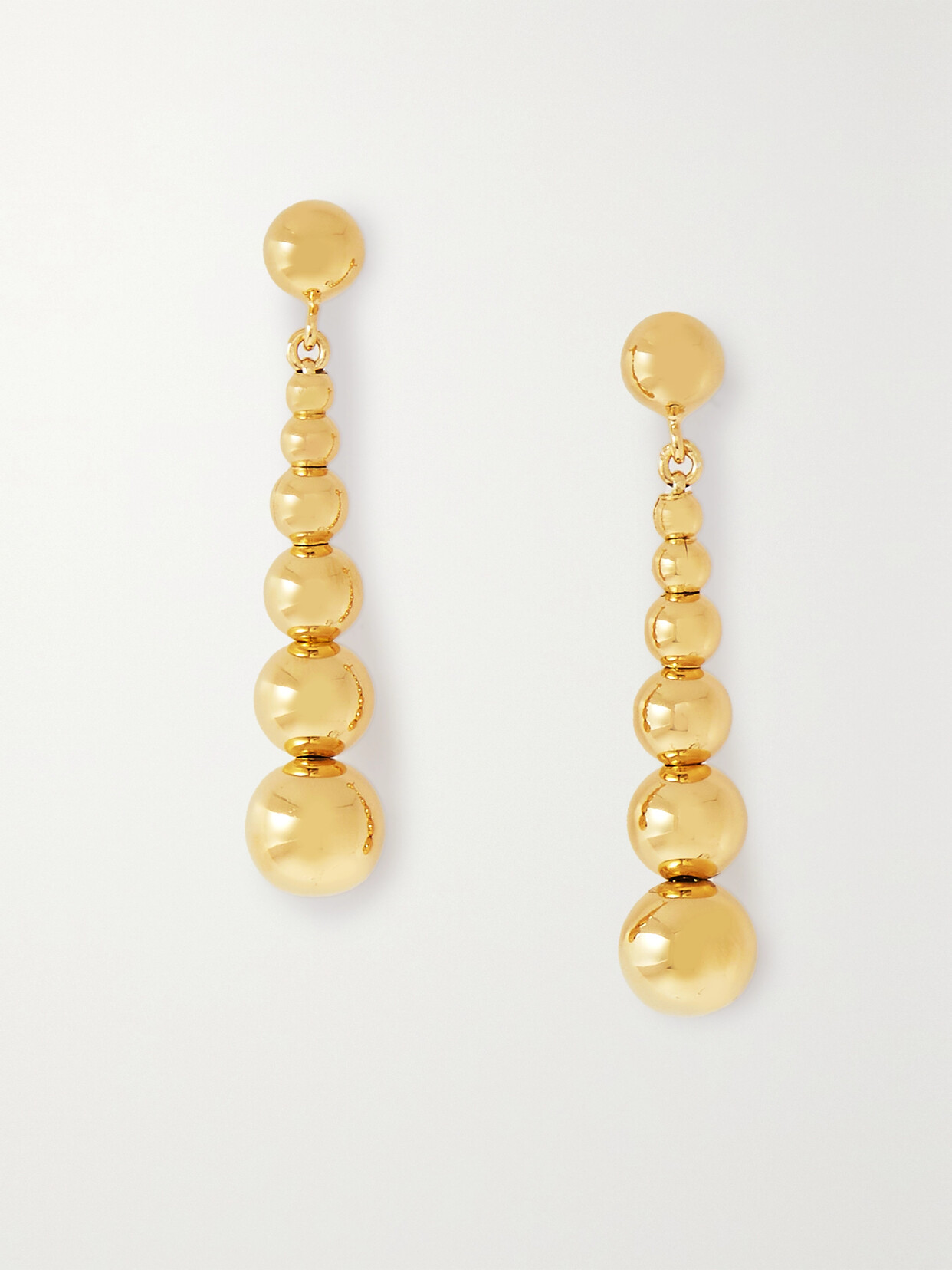 Lie Studio The Rebecca Gold-plated Earrings