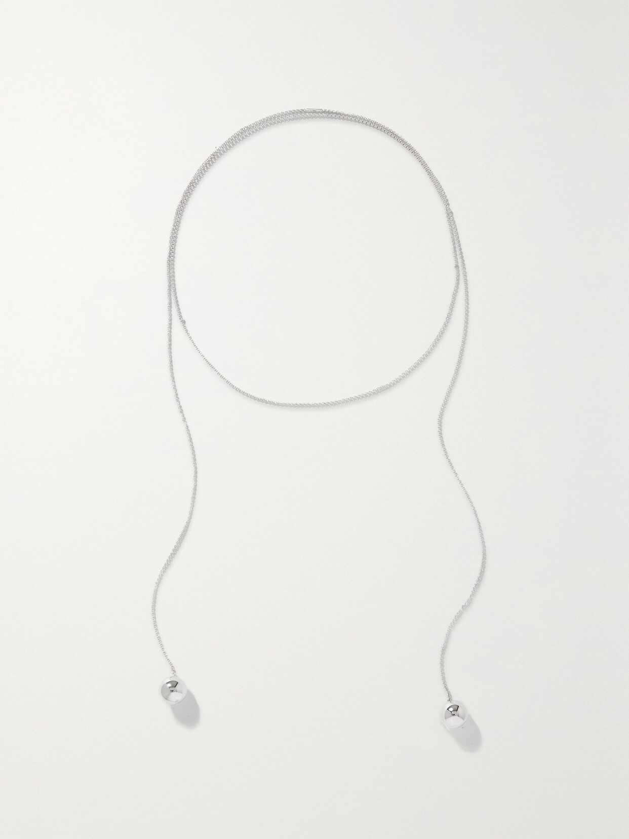 Lie Studio The Astrid Silver Necklace