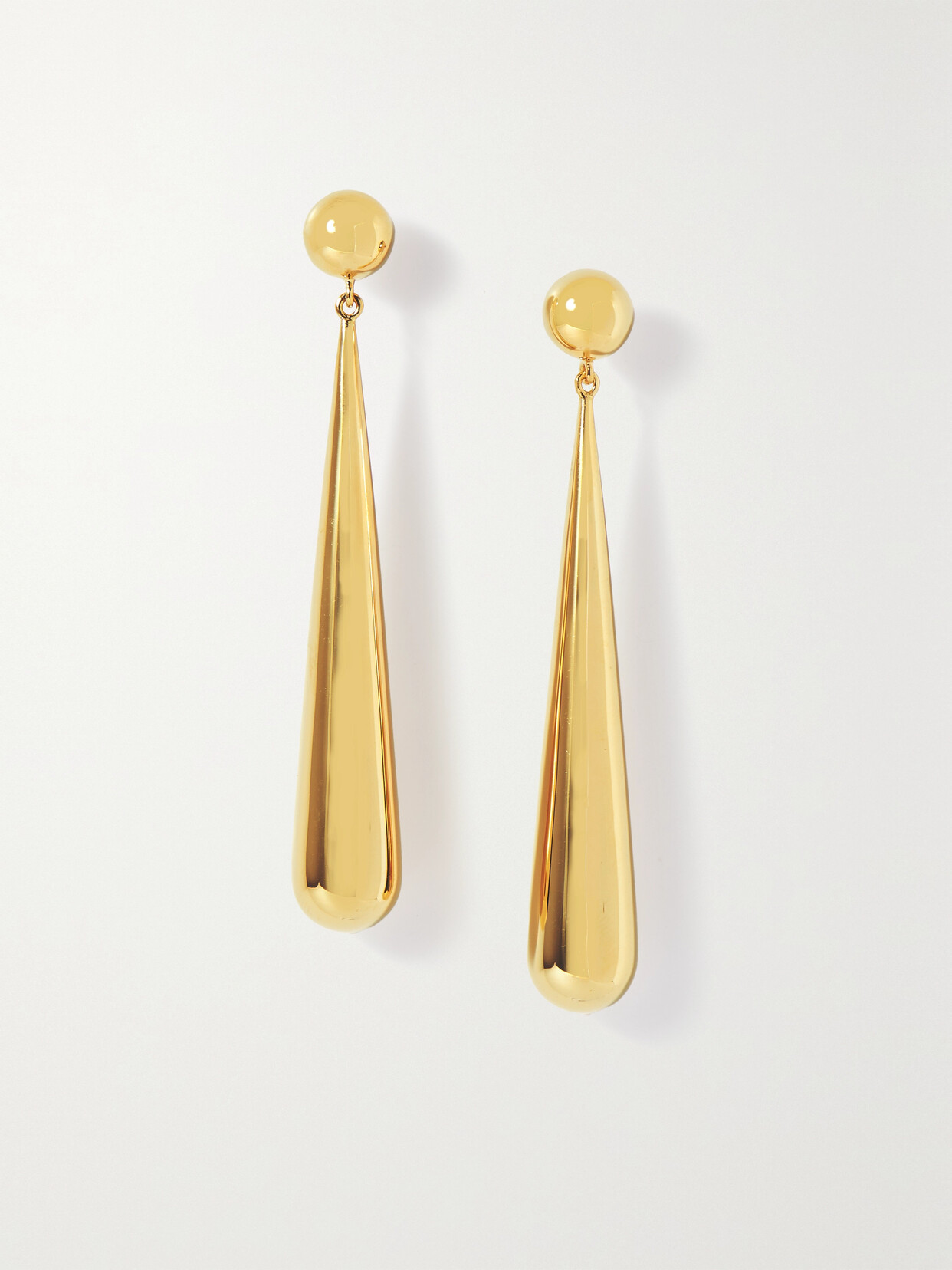 Lie Studio The Louise Gold-plated Earrings