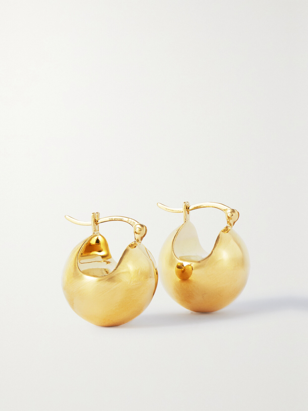 Lie Studio The Ingrid Gold-plated Earrings