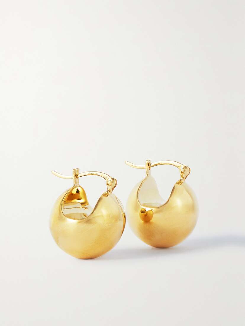 LIÉ STUDIO The Ingrid Gold-plated Earrings