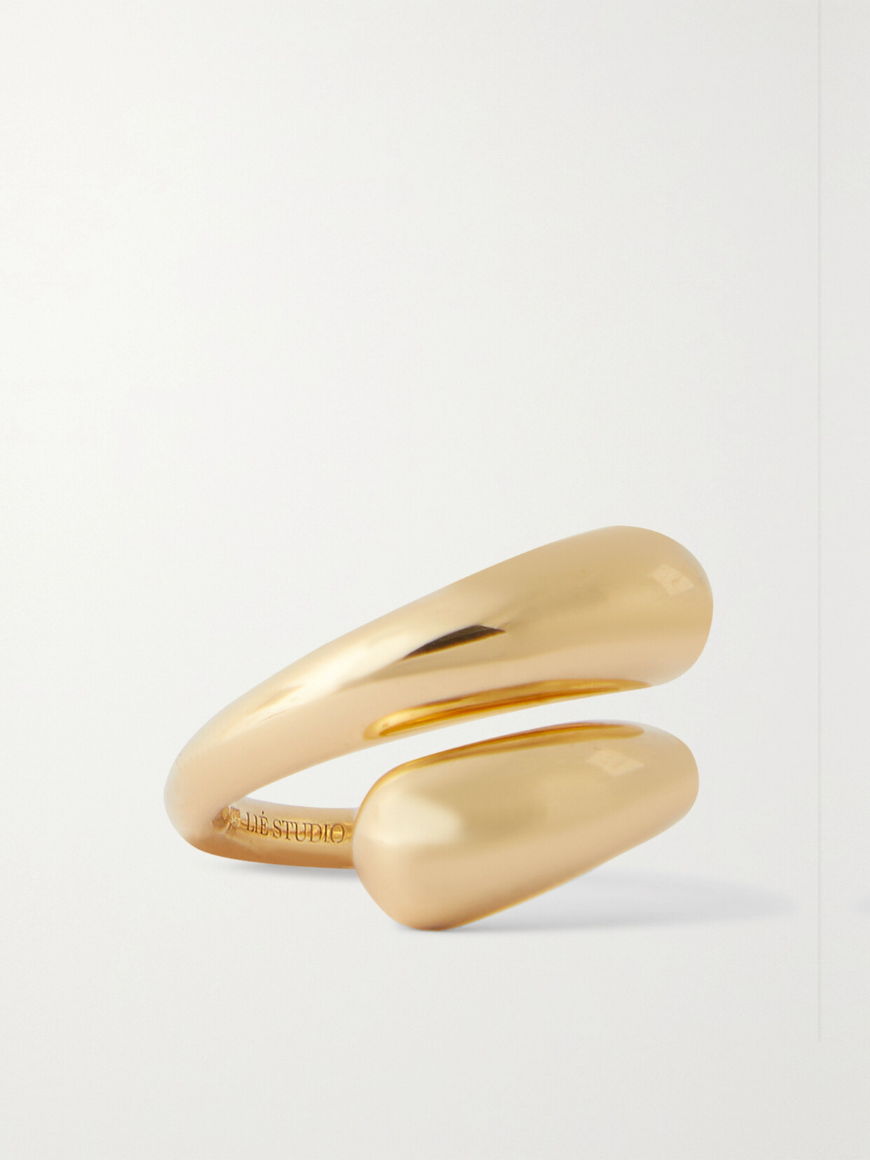 Lie Studio The Victoria Gold-plated Ring