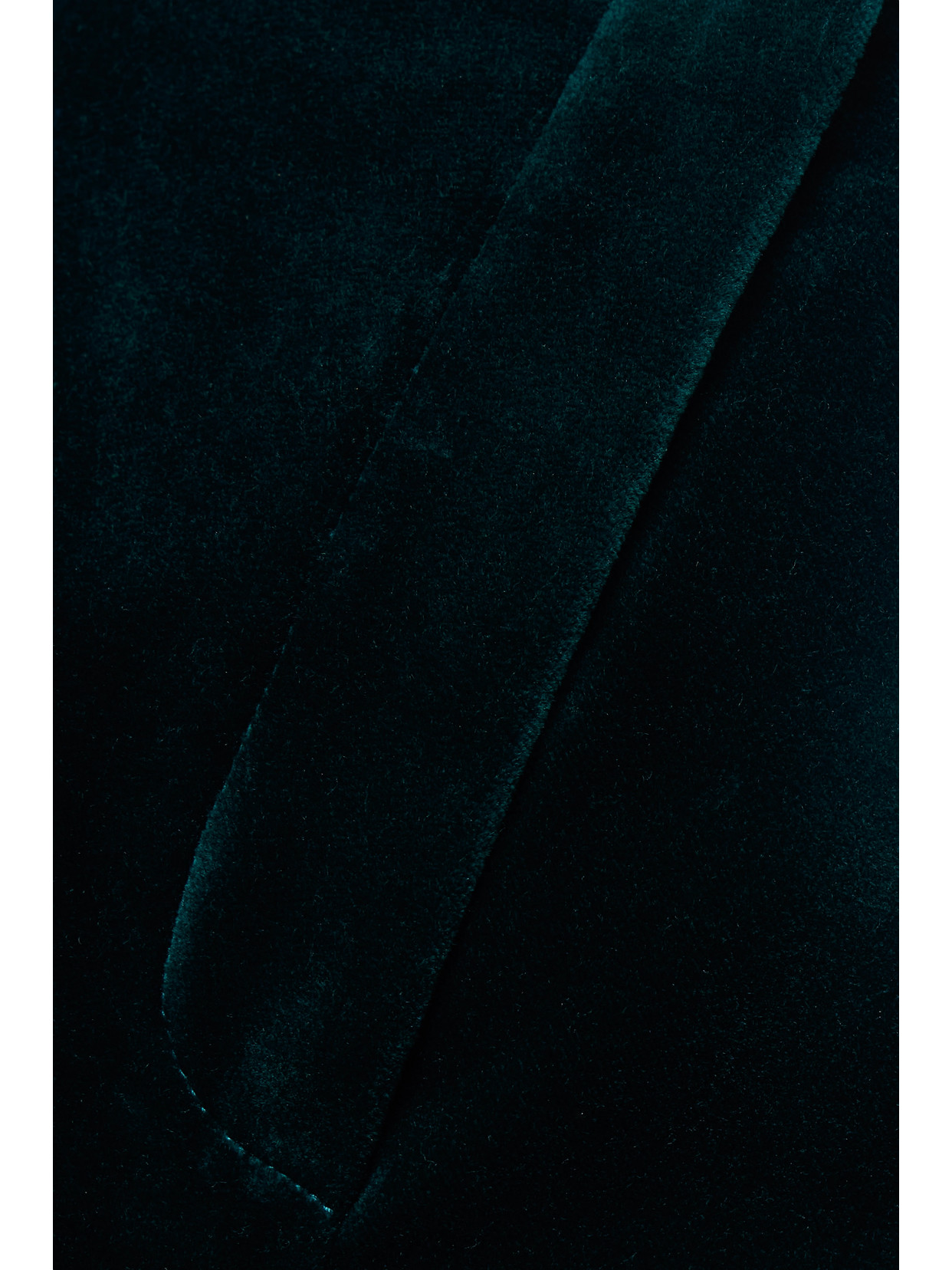 Loro Piana Niklas Cotton-blend Velvet Wide-leg Pants In Green