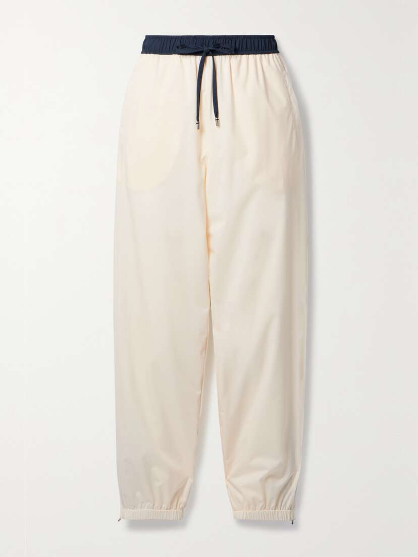 Loro Piana Keelan Two-tone Padded Twill Track Pants