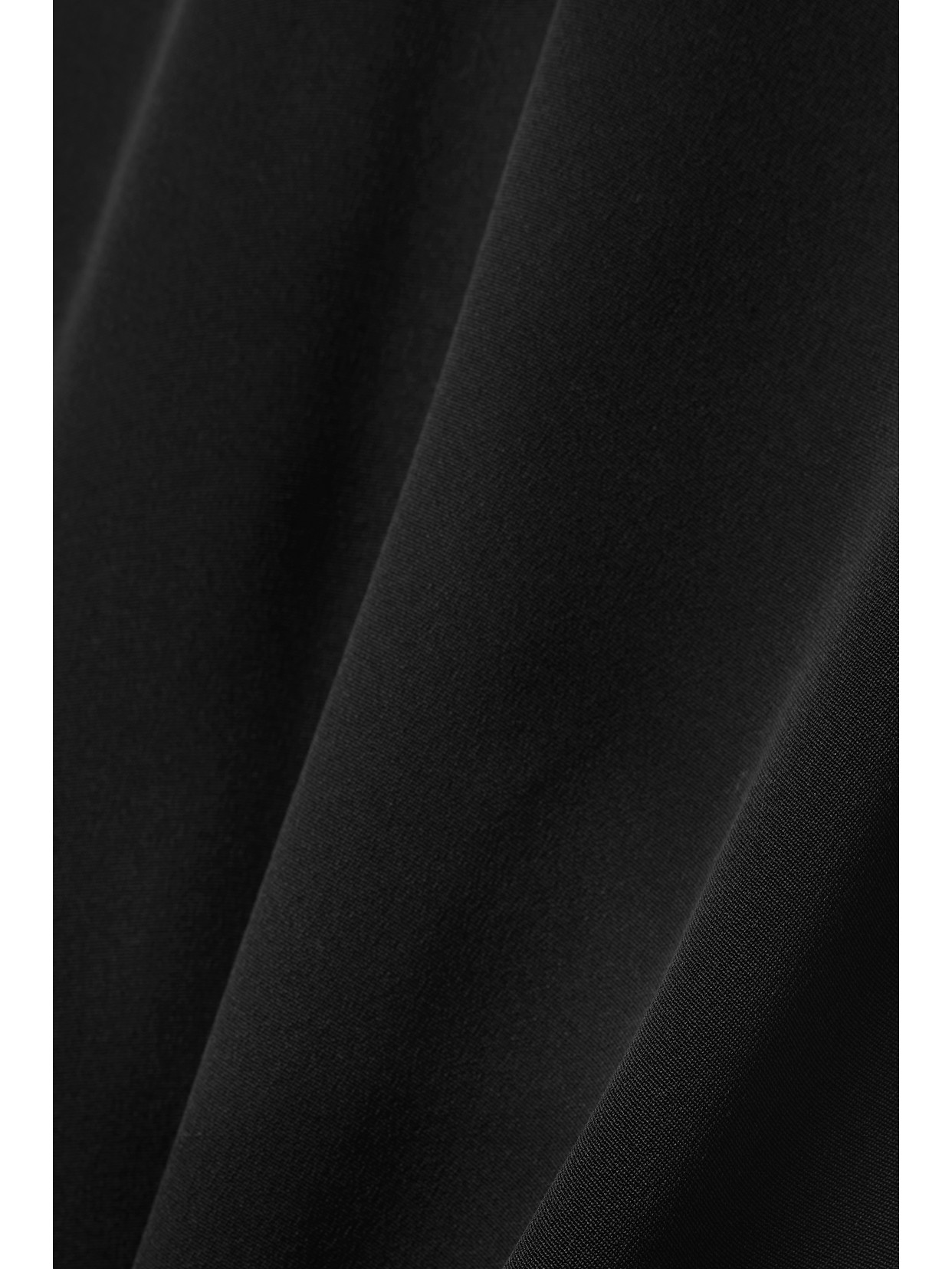 Shop Loro Piana Milena Draped Silk Midi Dress In Black