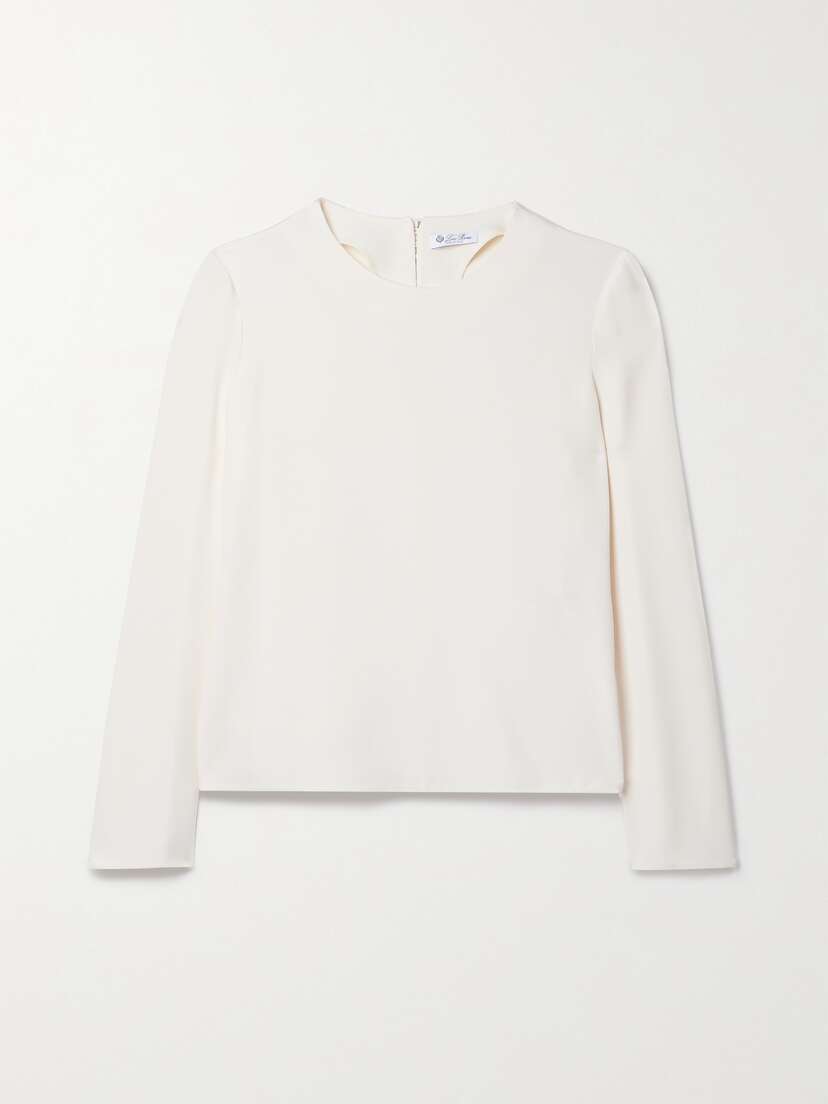 Loro Piana Angelica Silk Top