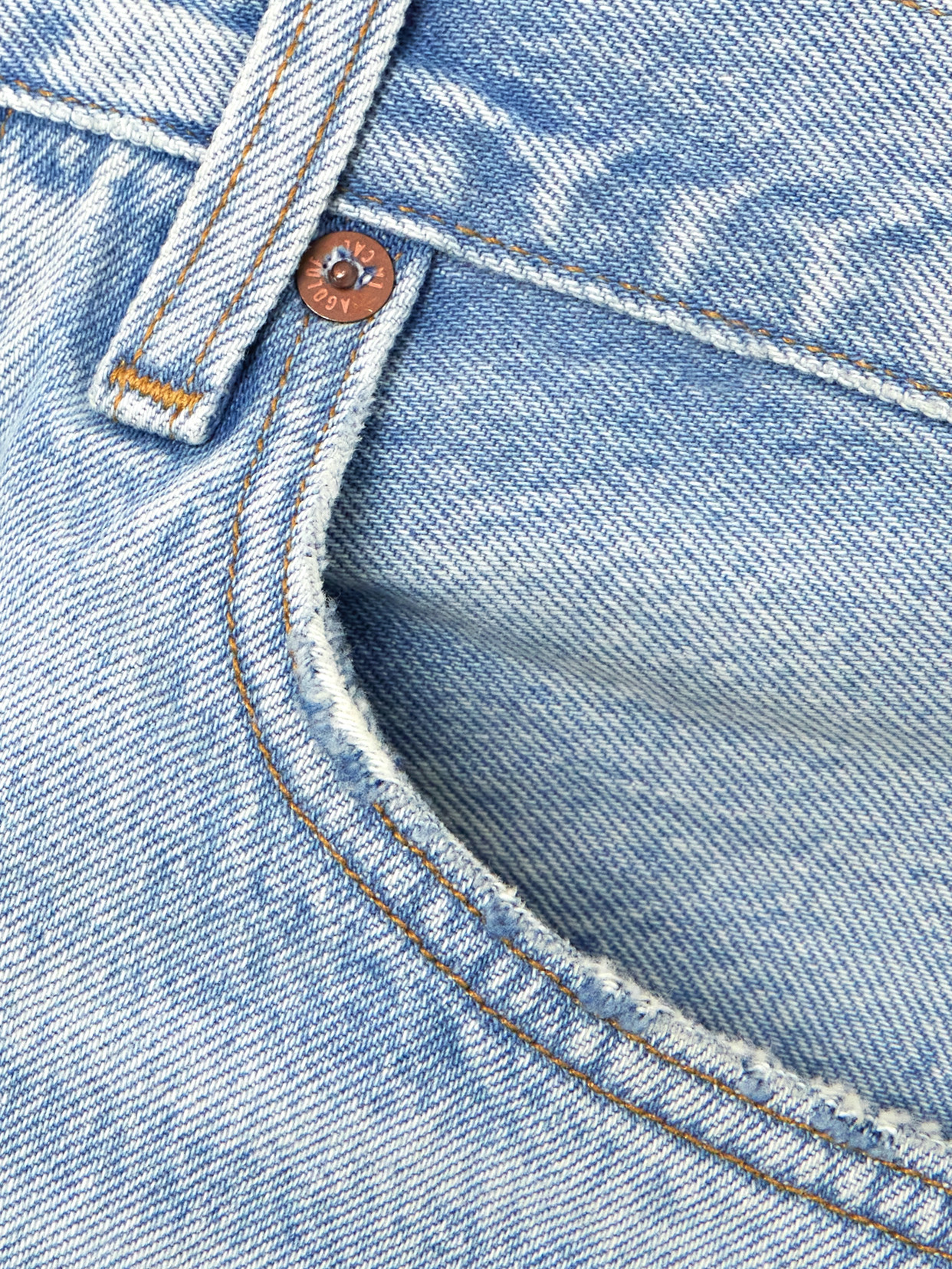 Agolde Parker Long Clean Denim Shorts In Blue