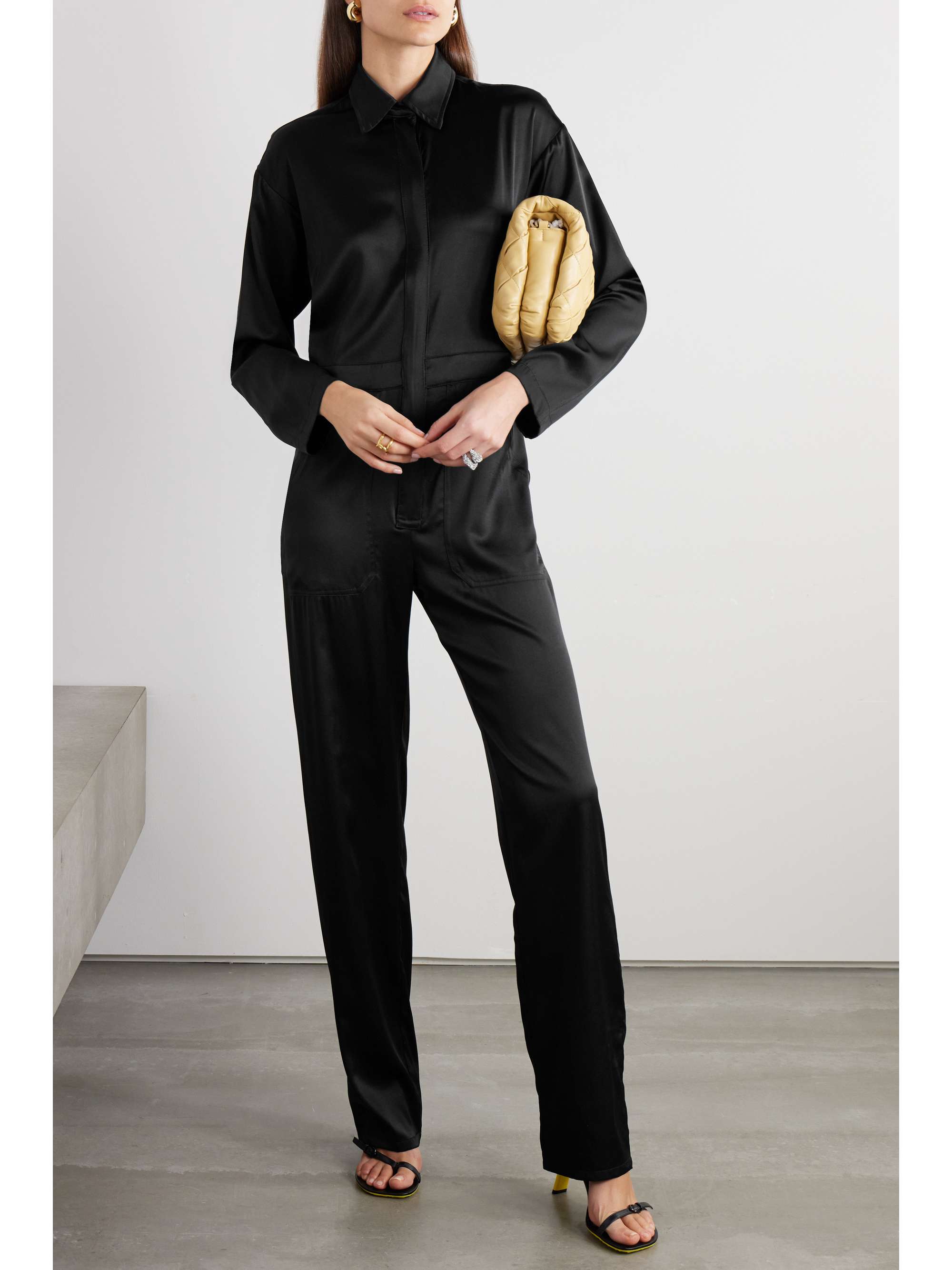 RIVET UTILITY Powerhouse linen jumpsuit