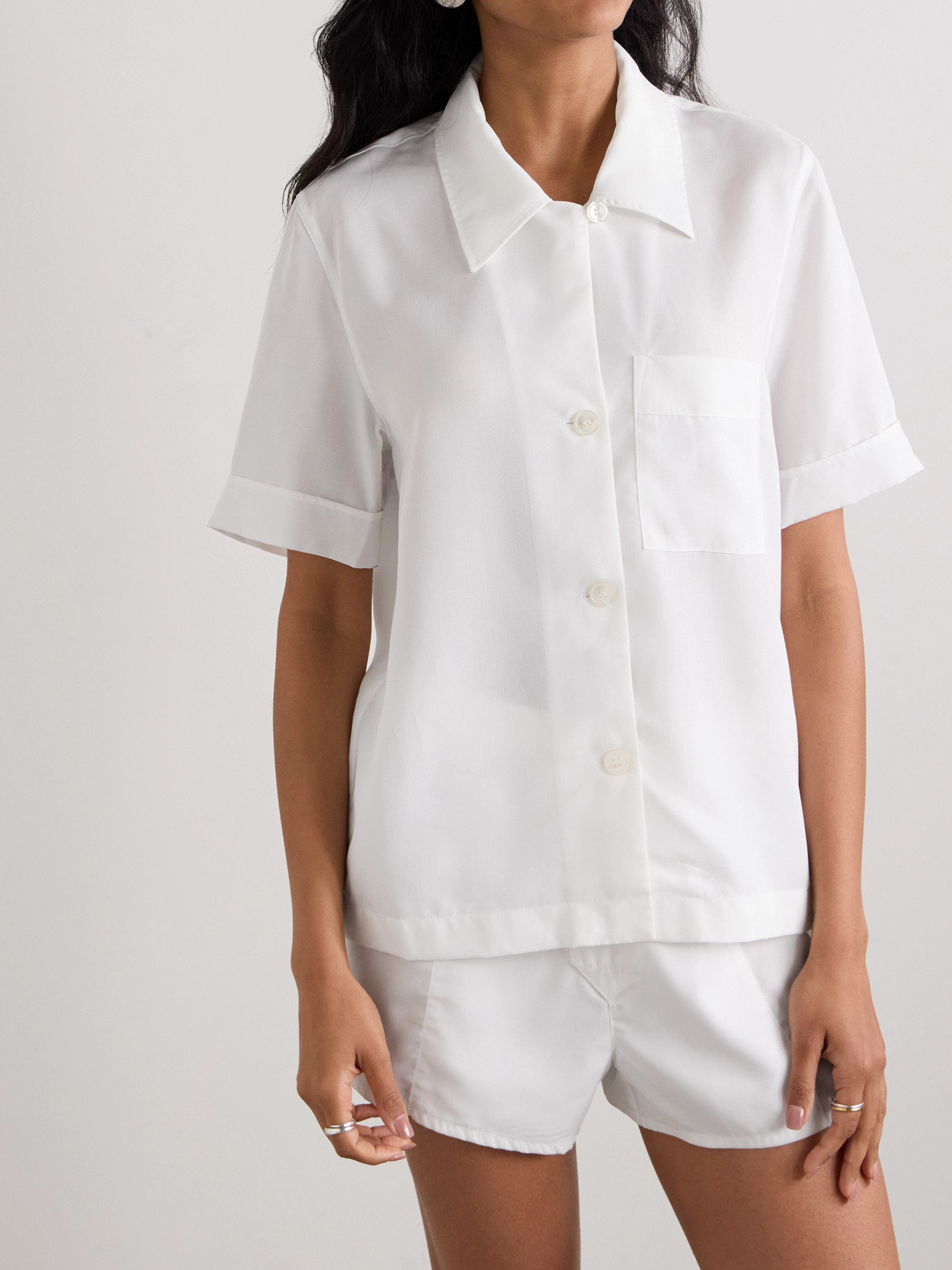 Lyocell Pajama Shirt