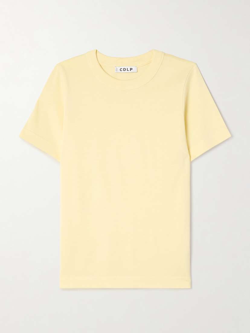 CDLP Tencel™ Lyocell And Cotton-blend T-shirt