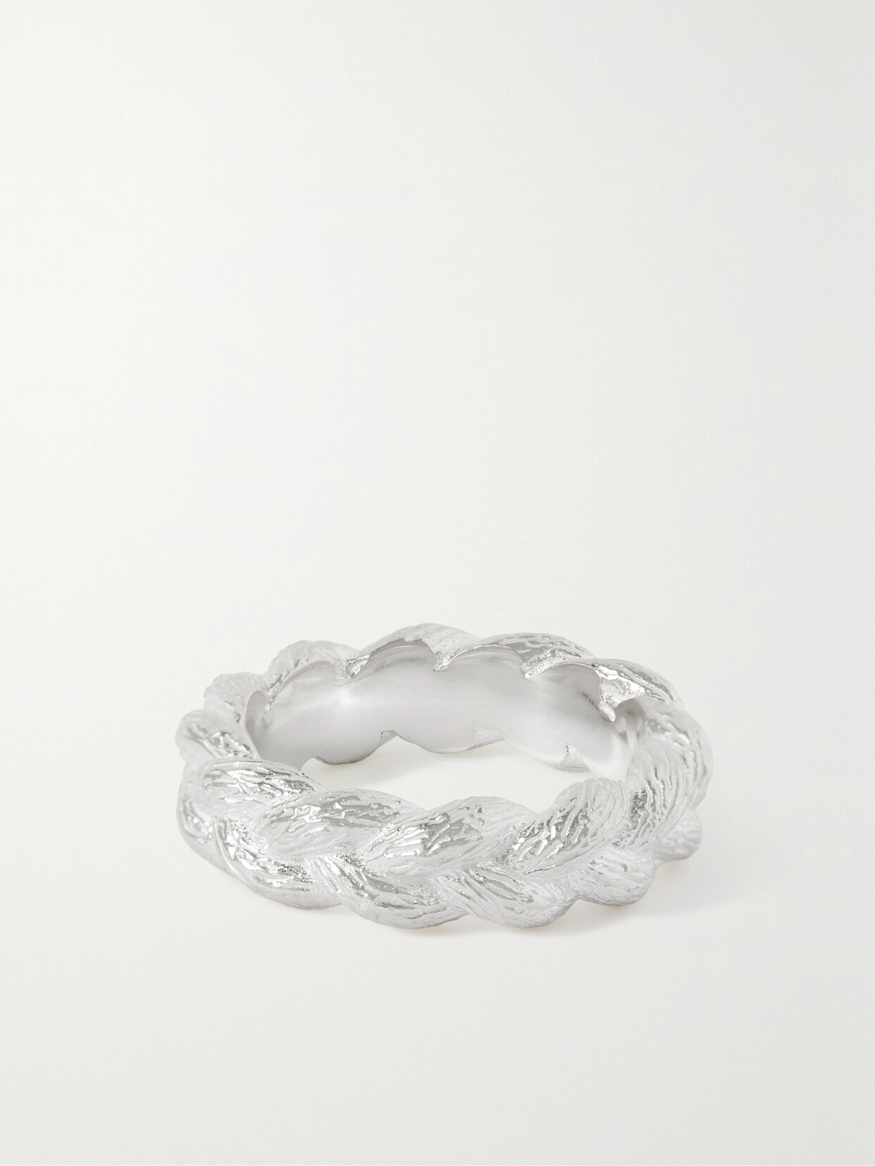 Bleue Burnham Nature Is A Gift Recycled Sterling Silver Ring