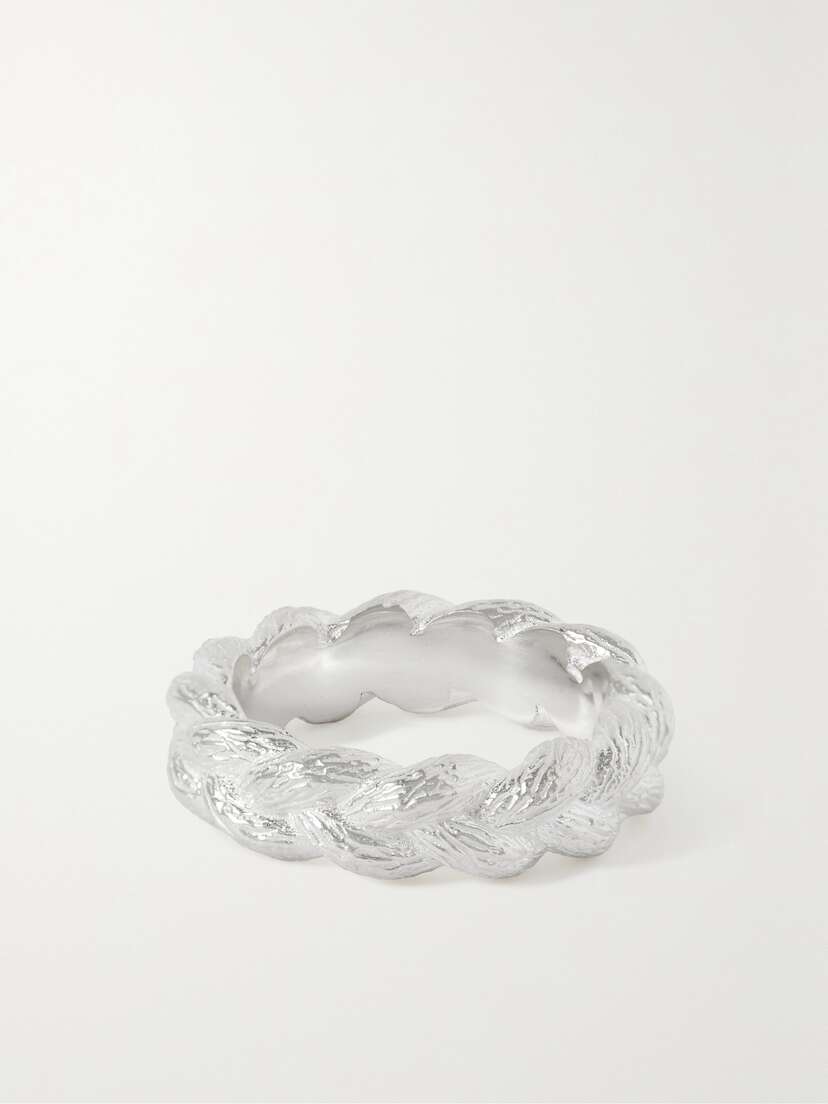 Bleue Burnham + Net Sustain Nature Is A Gift Recycled Sterling Silver Ring