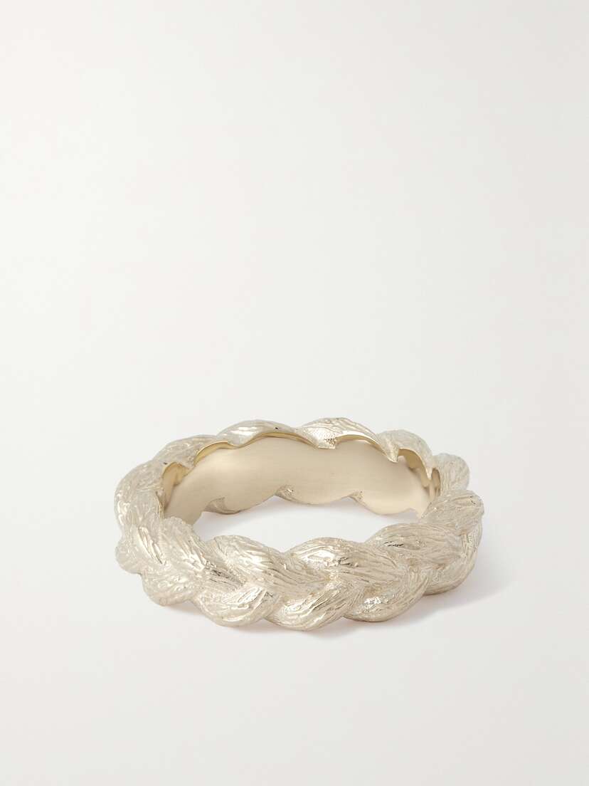 Bleue Burnham + Net Sustain Nature Is A Gift 9-karat Recycled Gold Ring