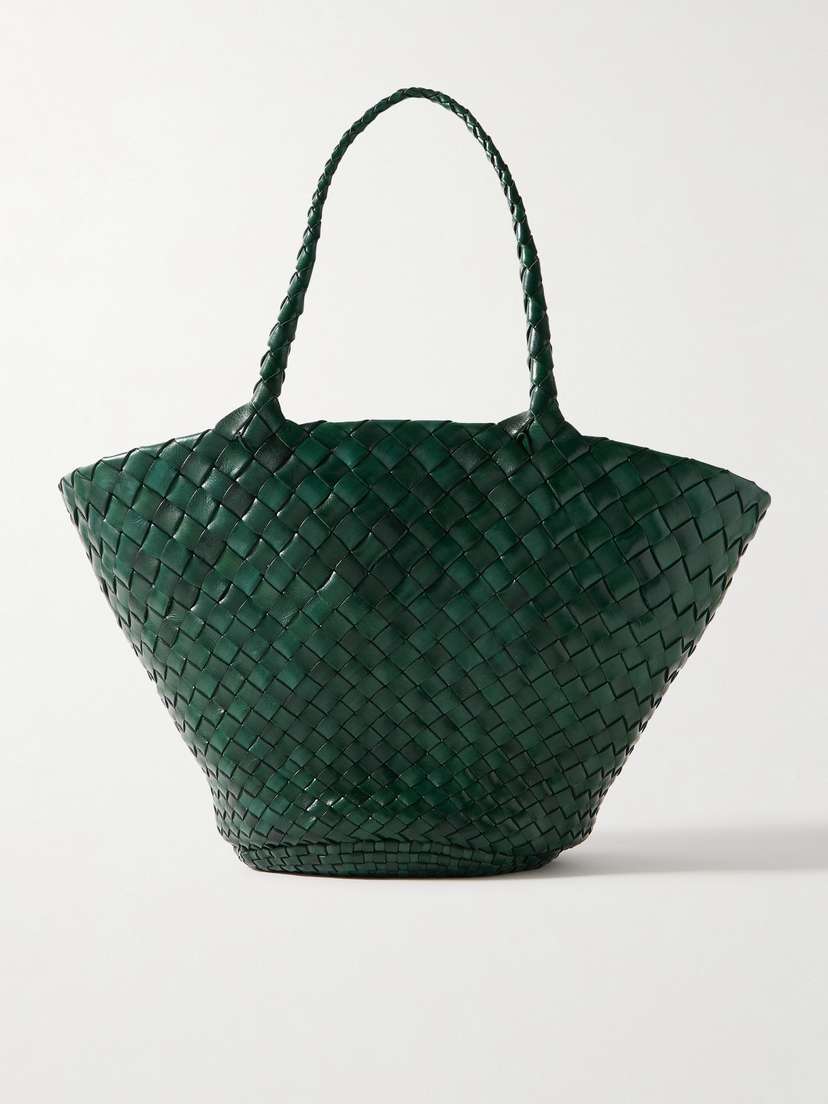 Dragon Diffusion Egola Woven Leather Tote