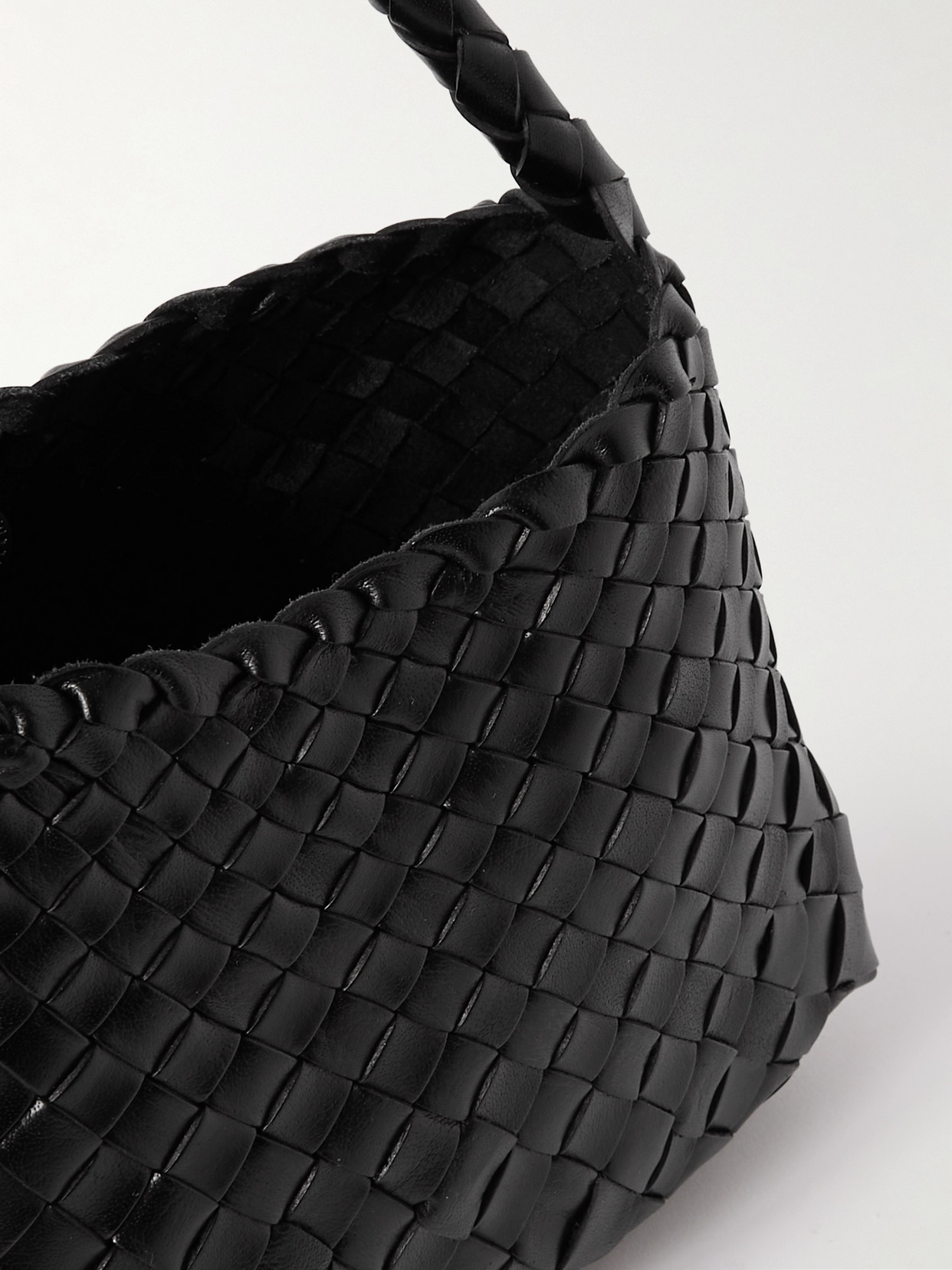 Rosanna Mini Woven Leather Tote