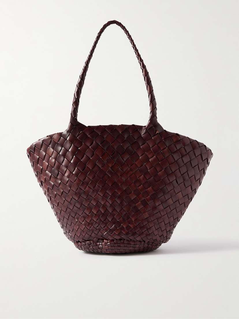 Dragon Diffusion Egola Woven Leather Tote