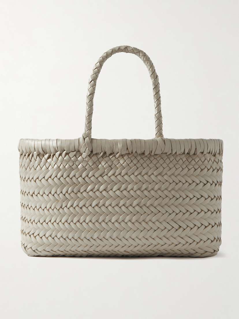 Dragon Diffusion Gora Mini Woven Leather Tote
