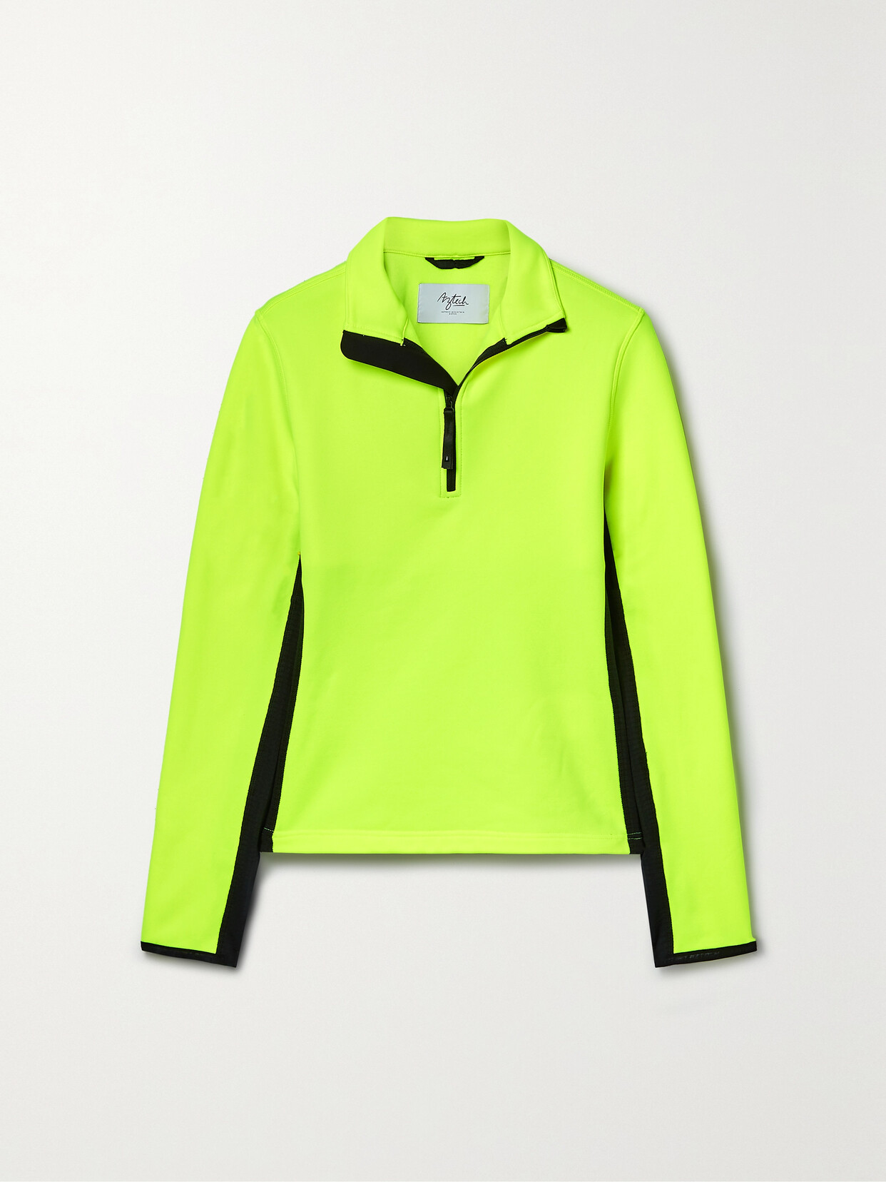 Paneled Stretch And Ripstop Sweatshirt