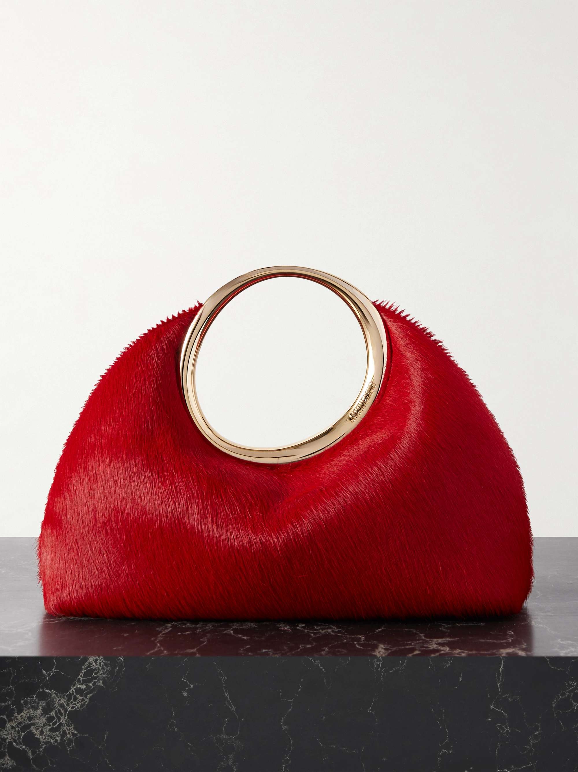 JACQUEMUS Le Petite Calino mini calf hair tote | NET-A-PORTER