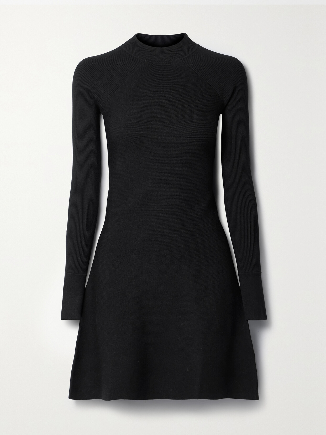 Max Mara Leisure Pireo Knitted Mini Dress In Black