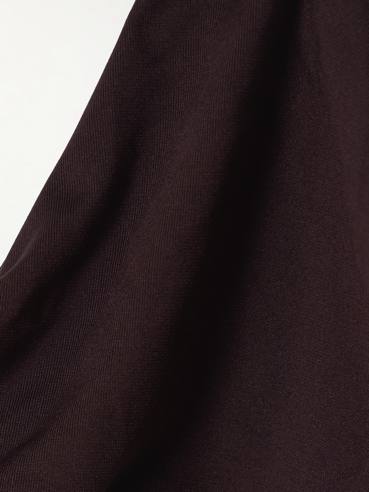 Max Mara Adele Gathered Halterneck Bikini Top In Brown