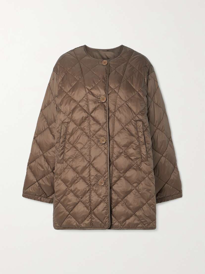 Max Mara The Cube Quilted Shell Down Jacket