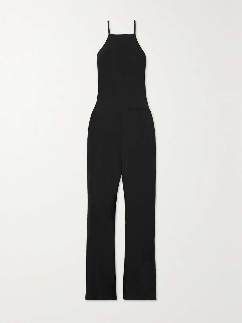 Max Mara Beachwear Agar Stretch-jersey Jumpsuit