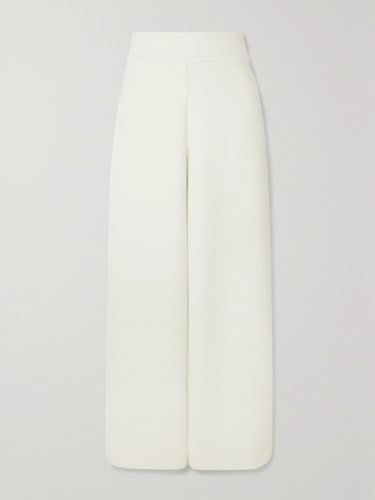 Max Mara Leisure Levante Stretch-jersey Wide-leg Pants - White