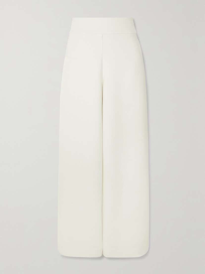 Max Mara Leisure Levante Stretch-jersey Wide-leg Pants