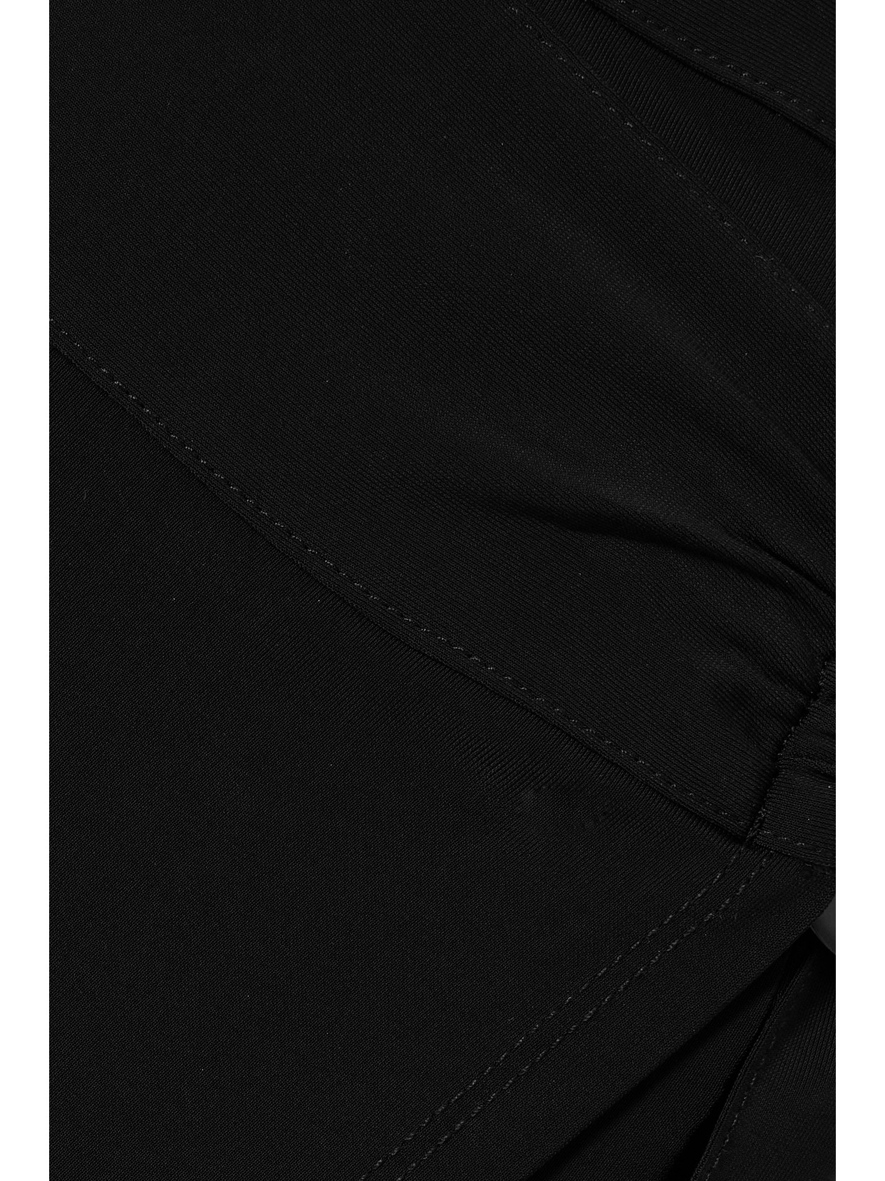 Max Mara Beato Stretch-jersey Wrap Skirt In Black