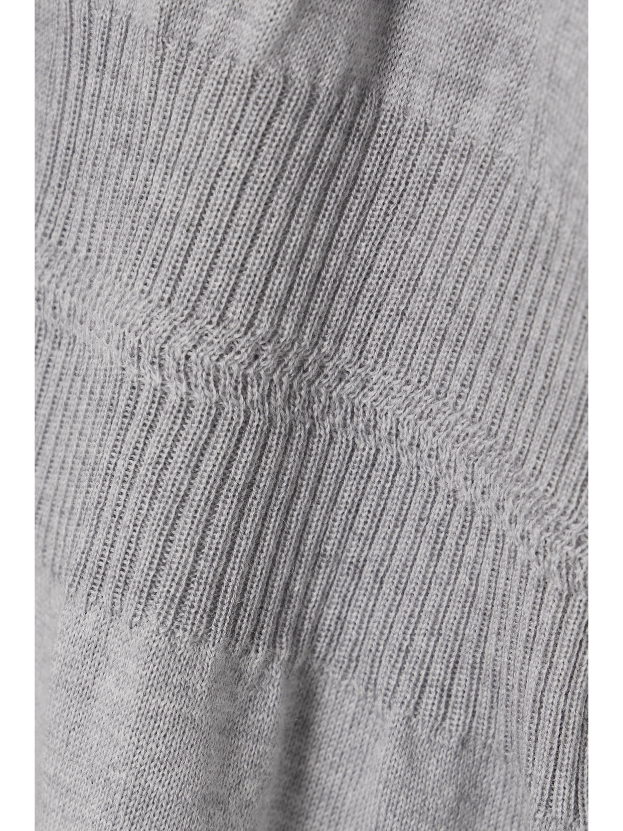 Max Mara Leisure Olindo Wool Top And Cardigan Set In Gray