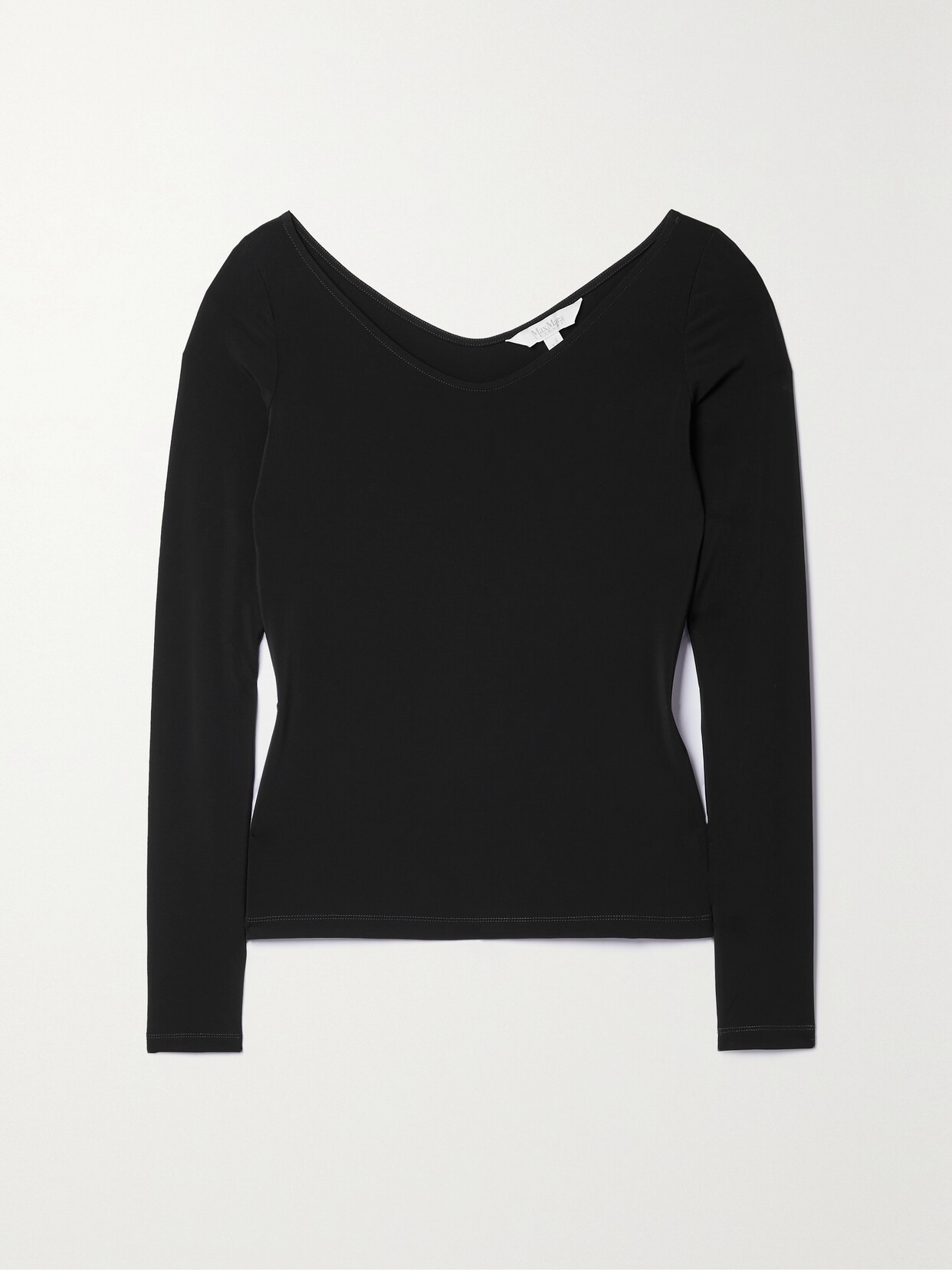 Max Mara - Leisure Ragazza Stretch-jersey Top - Black