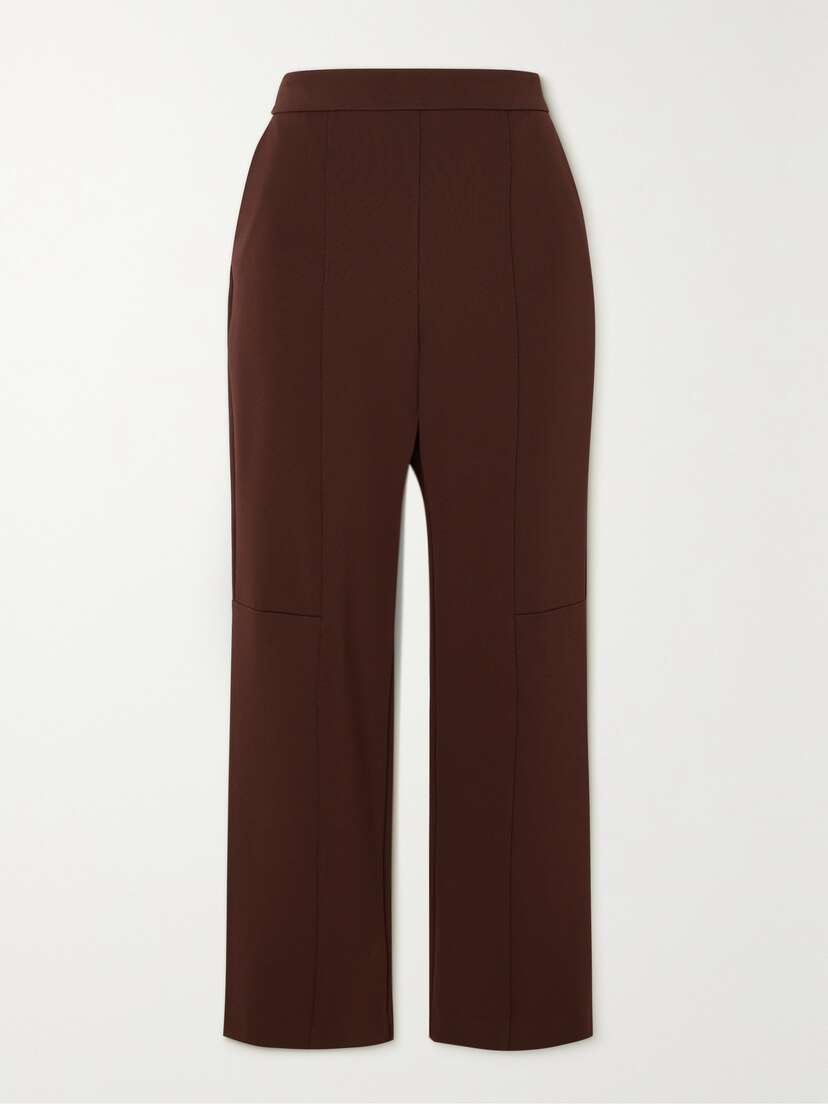 Max Mara Leisure Glasgow Stretch-jersey Straight-leg Pants