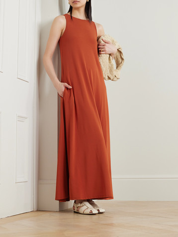 Max Mara Leisure Supremo stretch-jersey midi dress