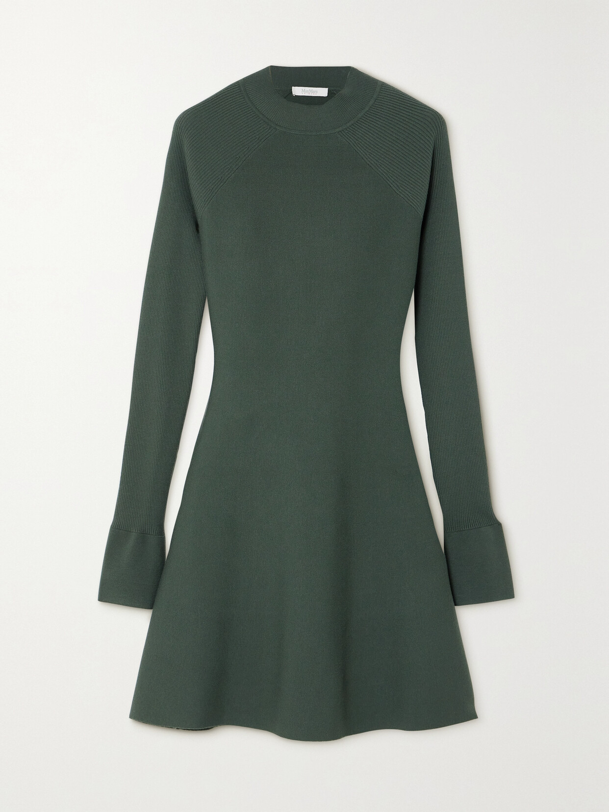Max Mara Leisure Pireo Knitted Mini Dress - Green