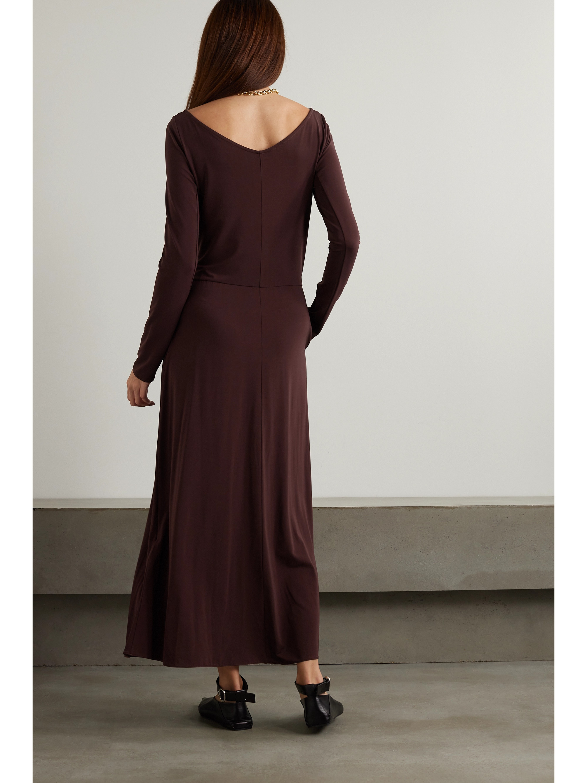 Max Mara Leisure Valido stretch-jersey maxi dress thumbnail
