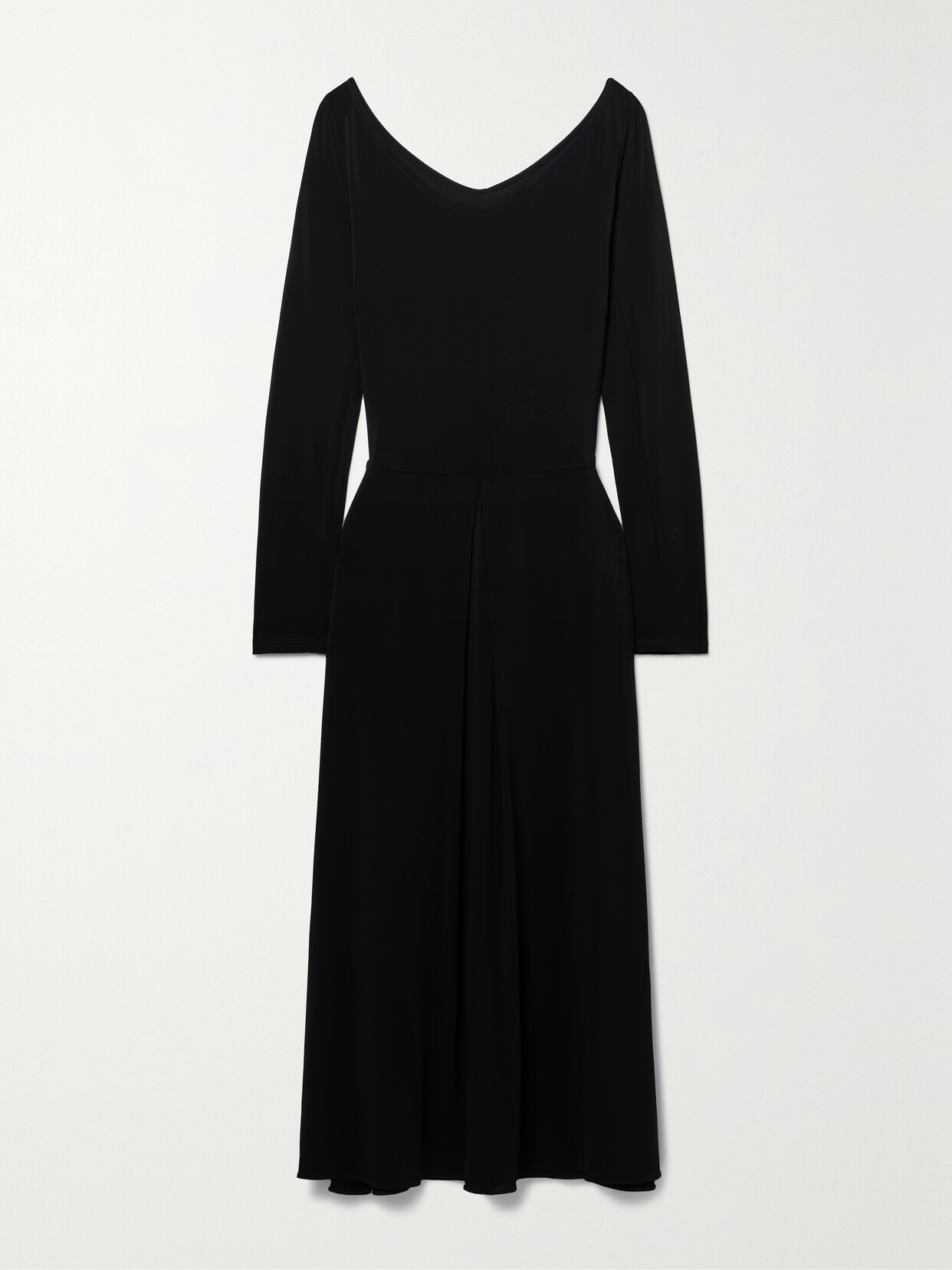 Max Mara - Leisure Valido Stretch-jersey Maxi Dress - Black