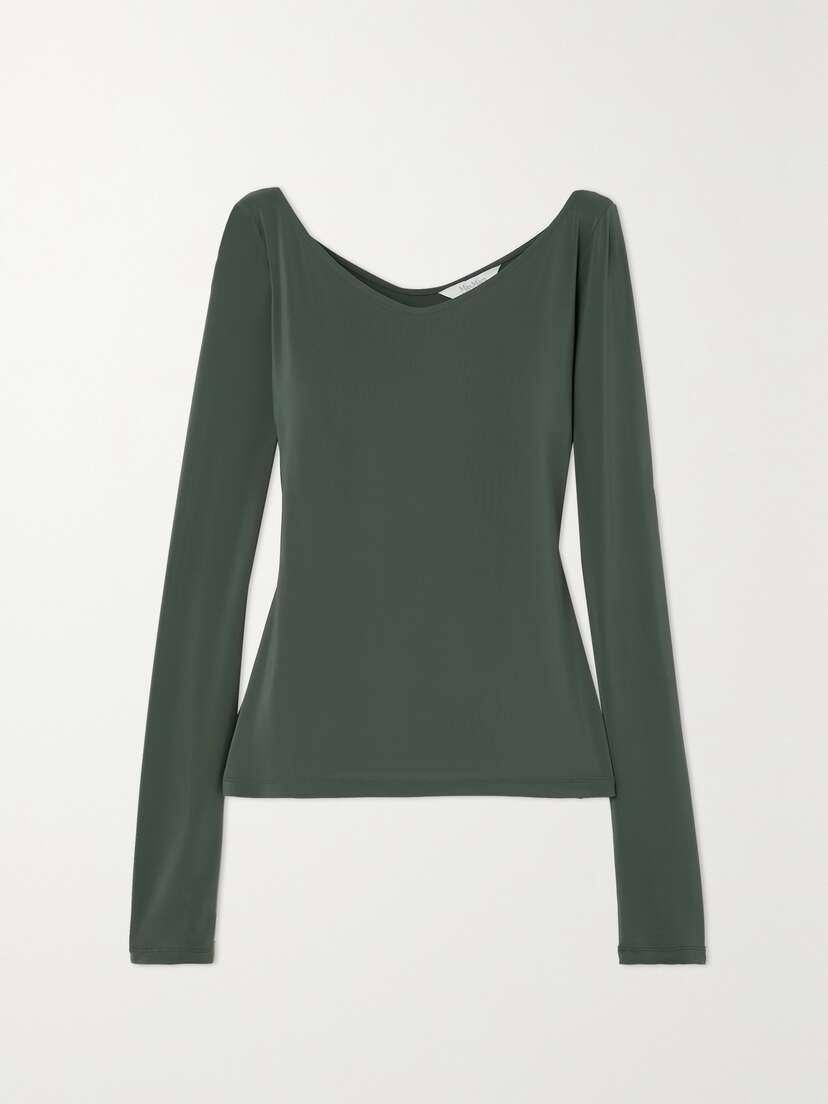 Max Mara Leisure Ragazza Stretch-jersey Top