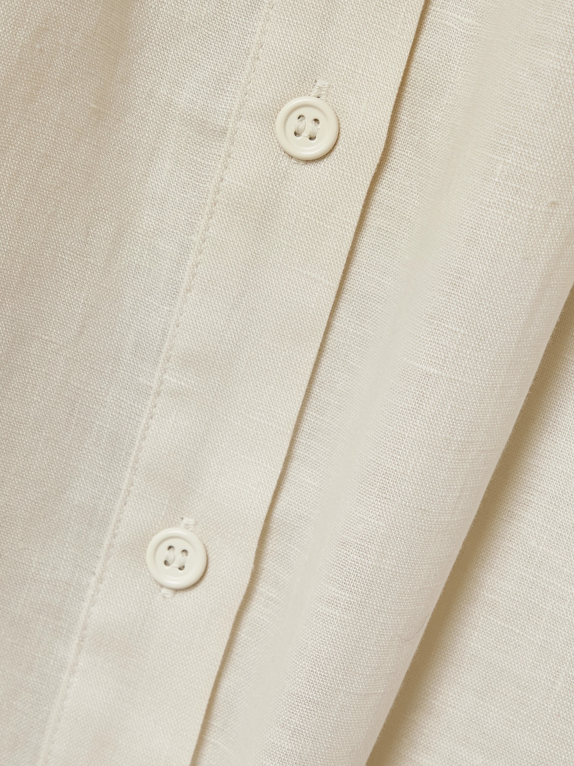 Max Mara Leisure Nocino belted linen midi shirt dress