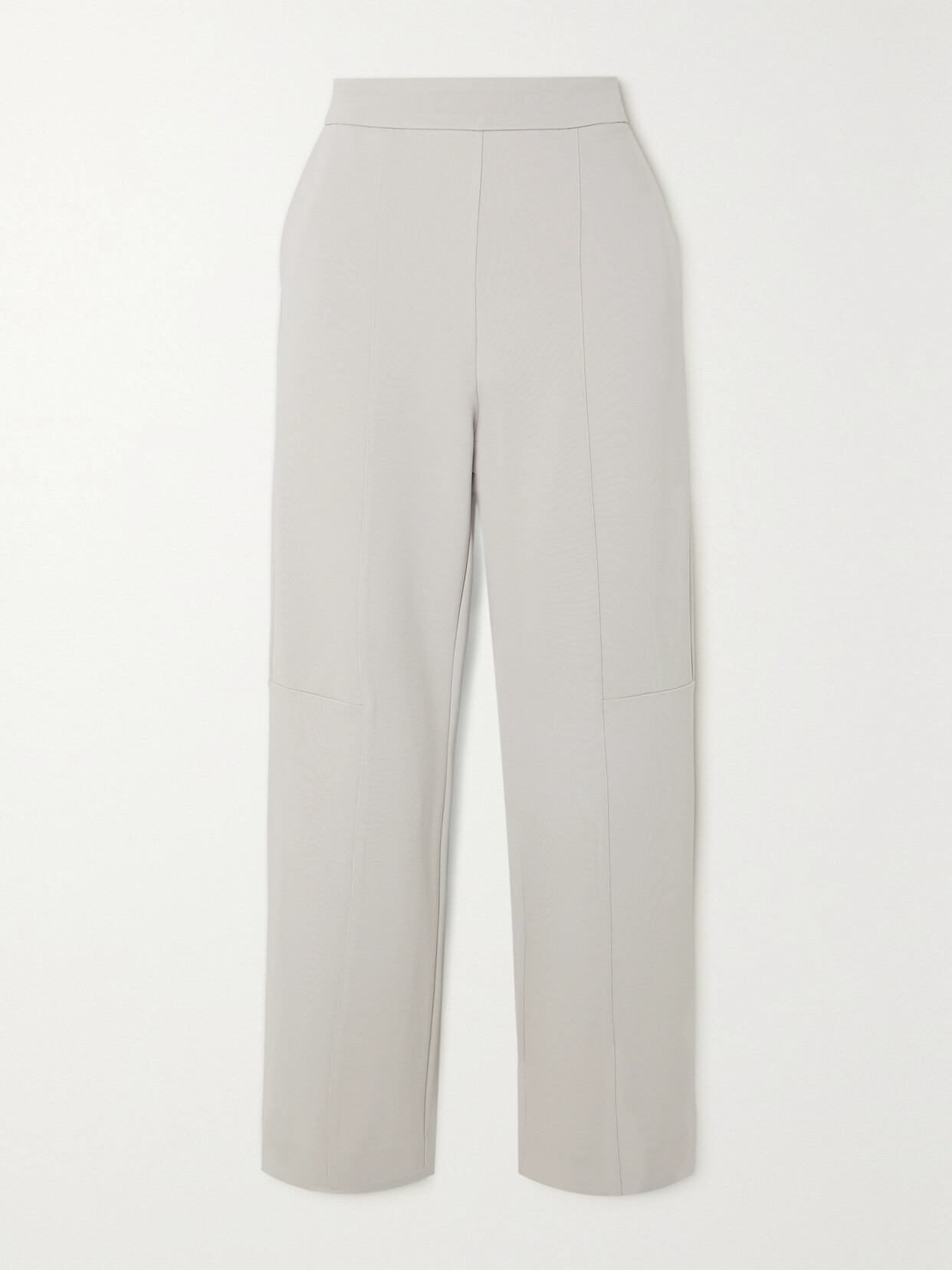Max Mara Leisure Glasgow Stretch-jersey Straight-leg Pants - Gray