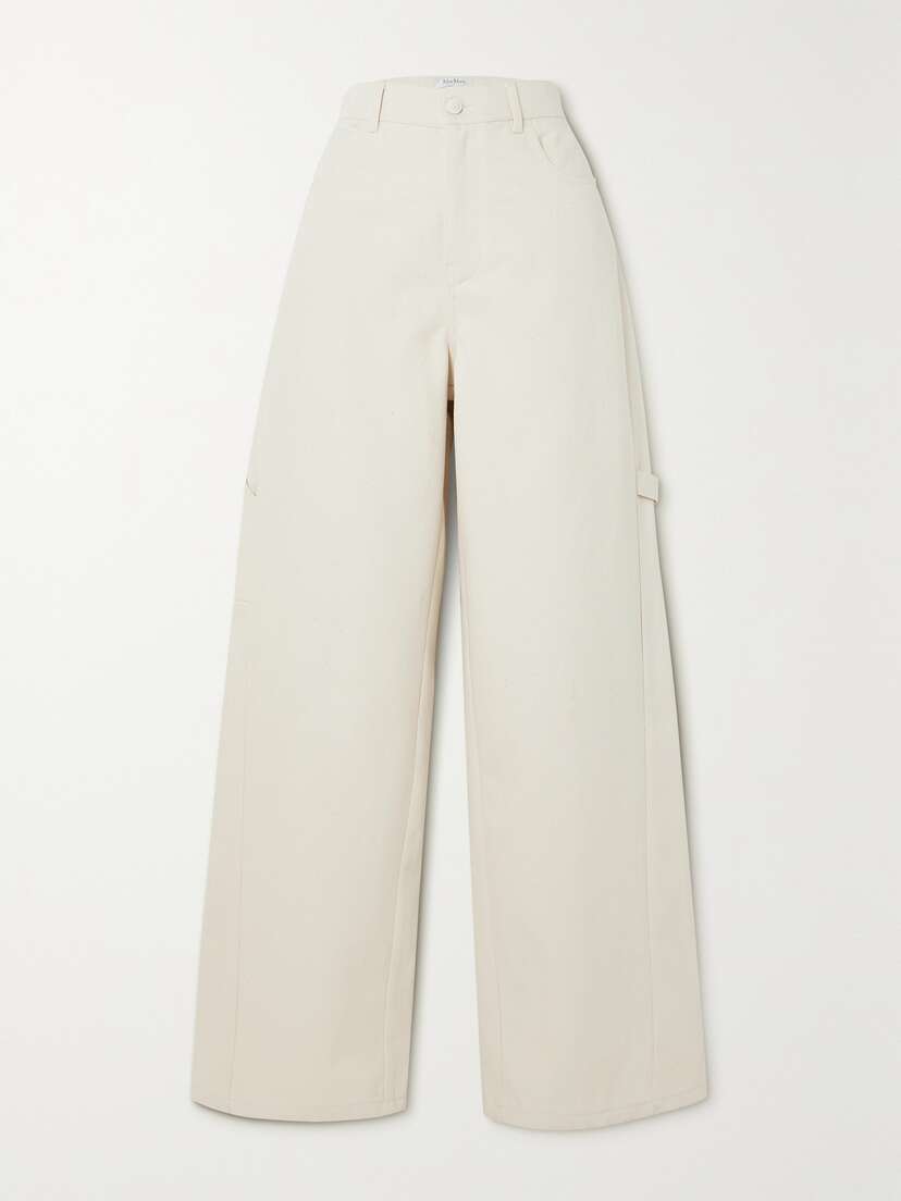 Max Mara Segnale High-rise Wide-leg Jeans